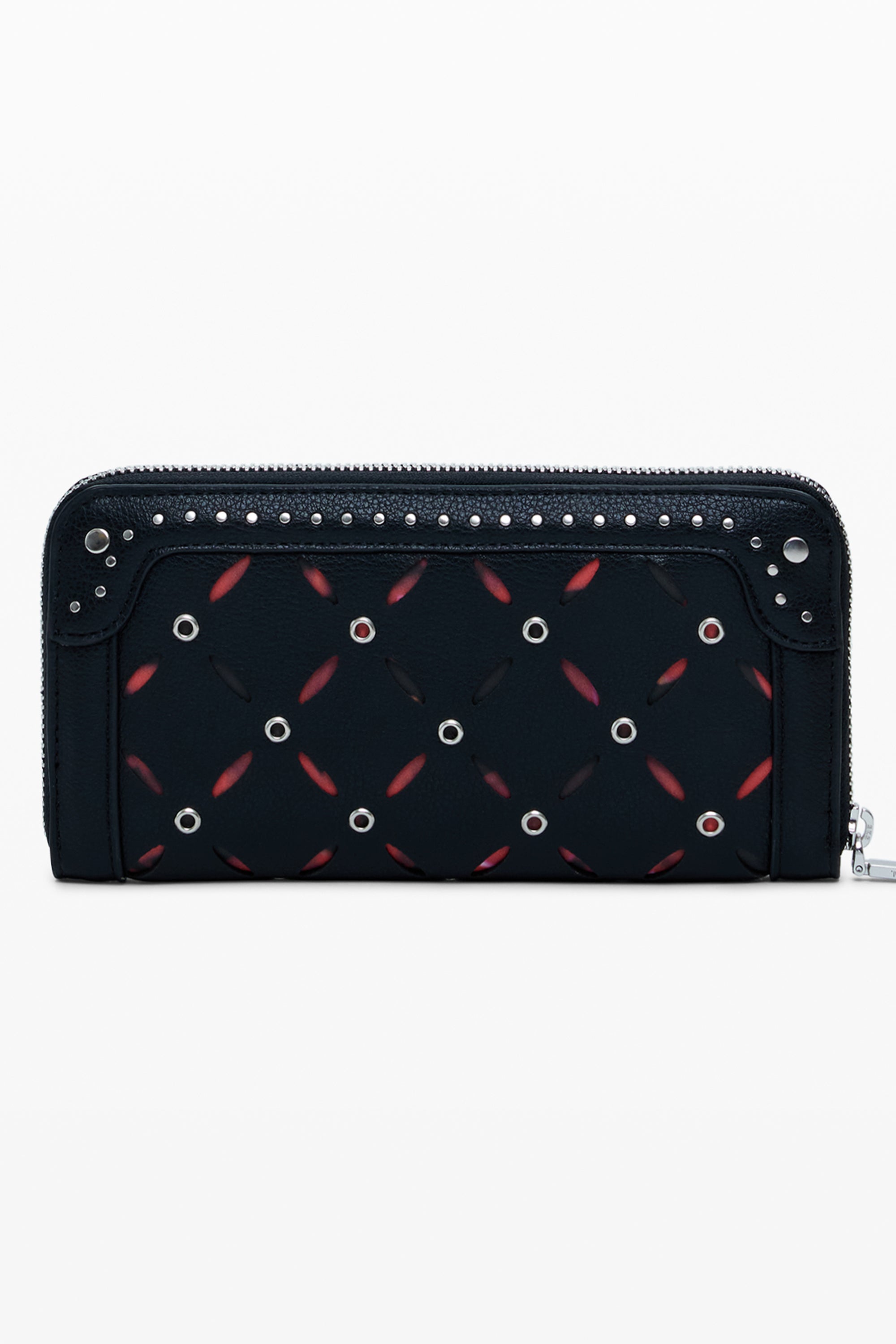 DESIGUAL WOMENS BLACK WALLET