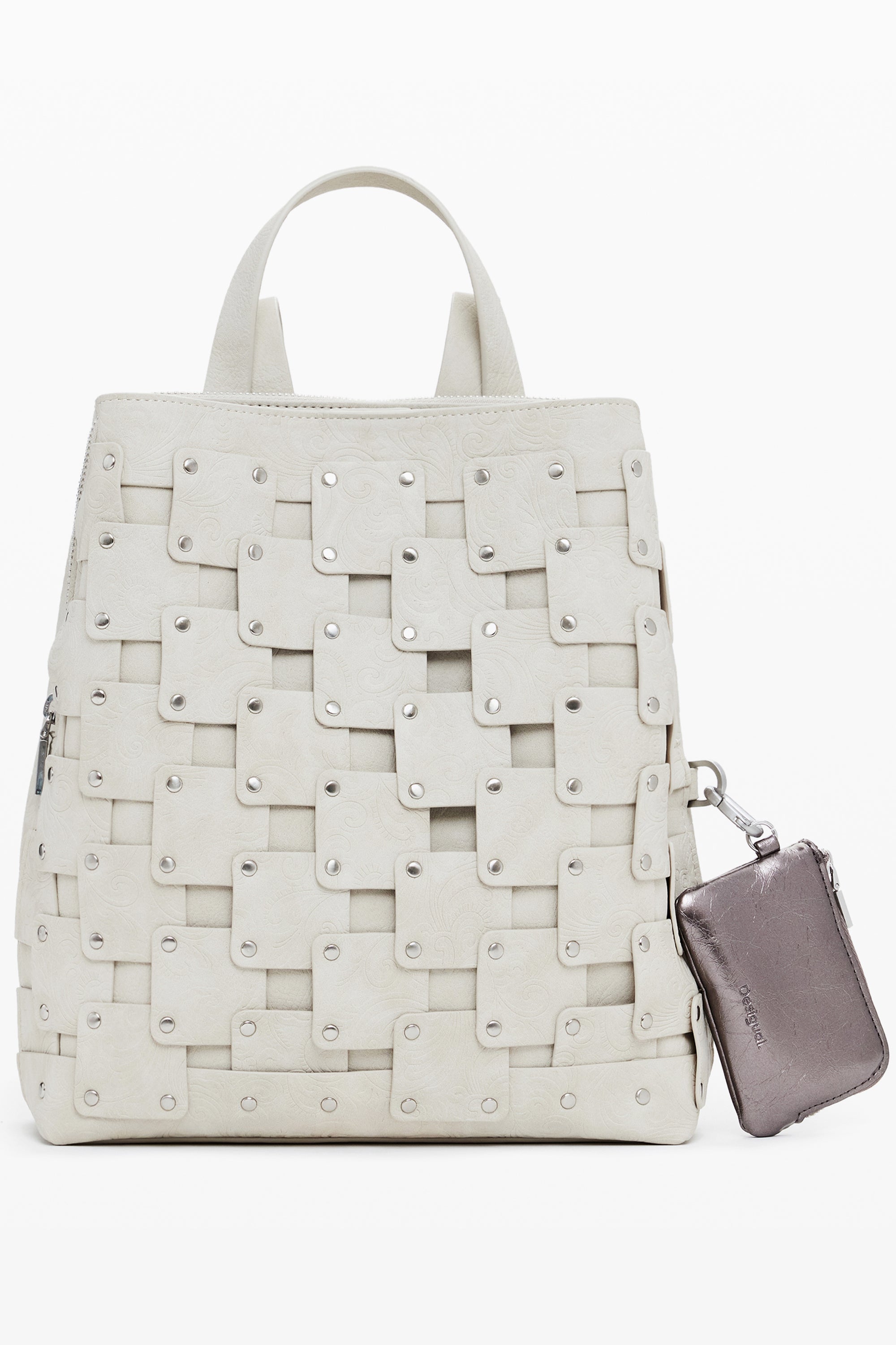 DESIGUAL WOMENS BEIGE BACKPACK