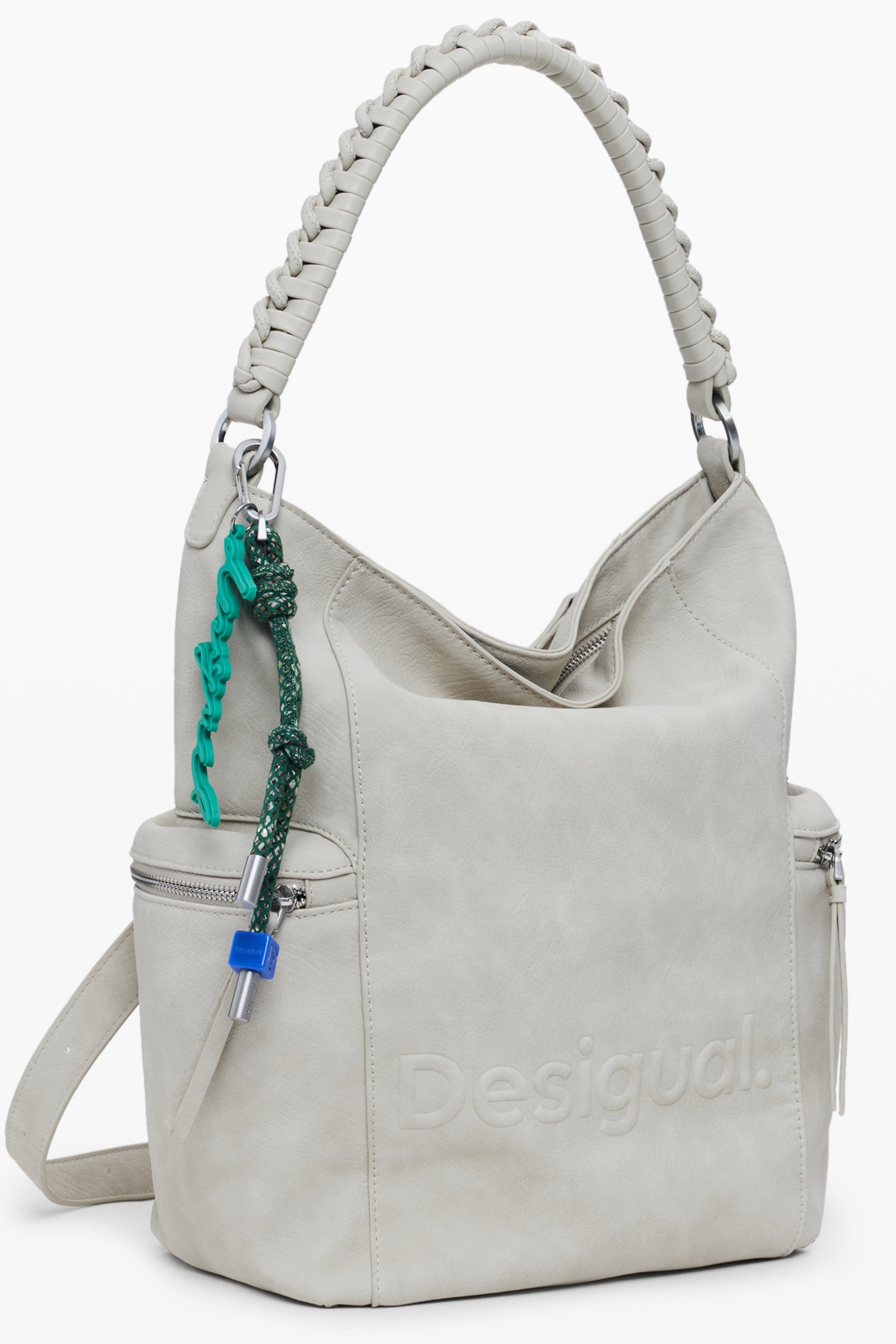 DESIGUAL WOMENS BEIGE BACKPACK