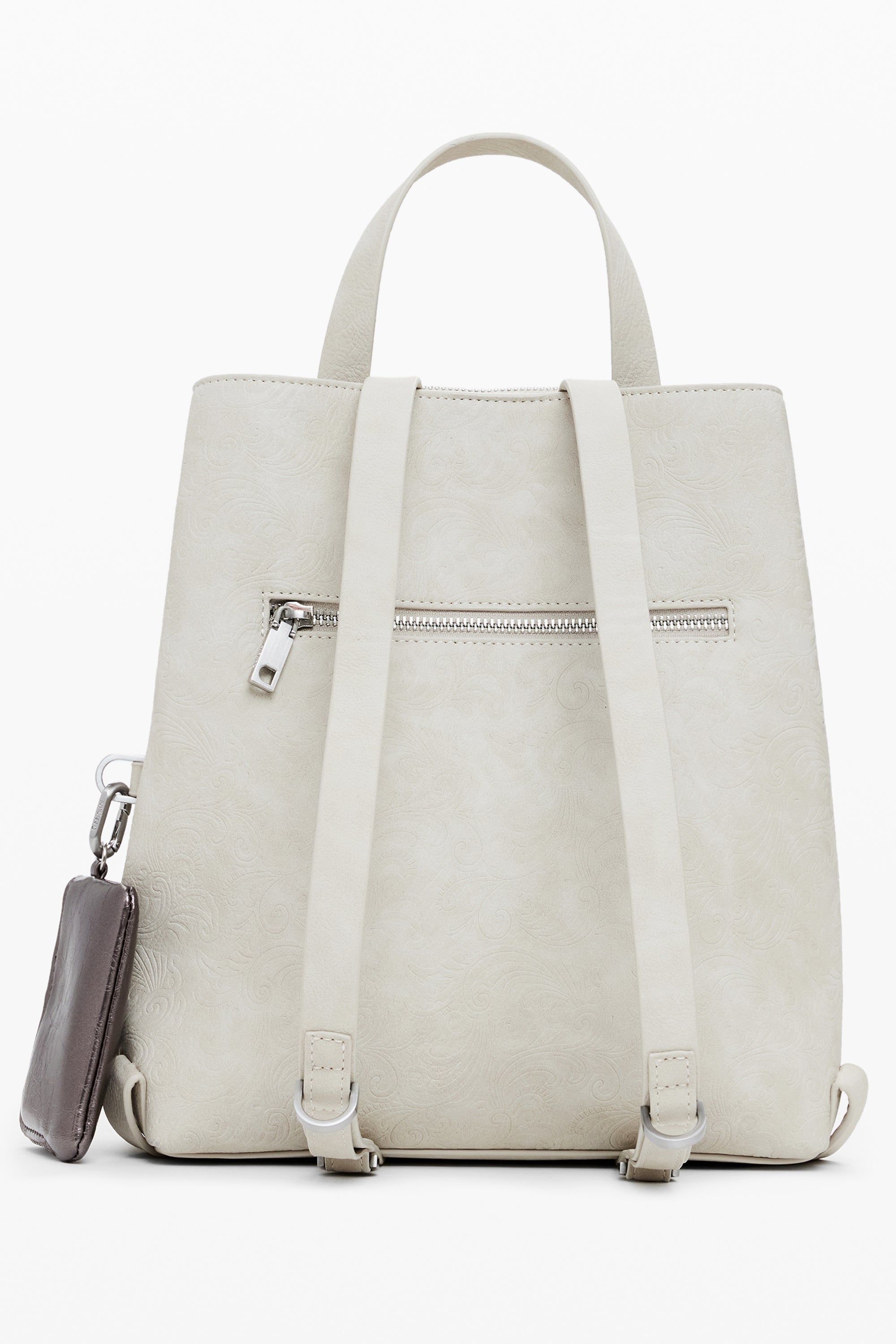 DESIGUAL WOMENS BEIGE BACKPACK