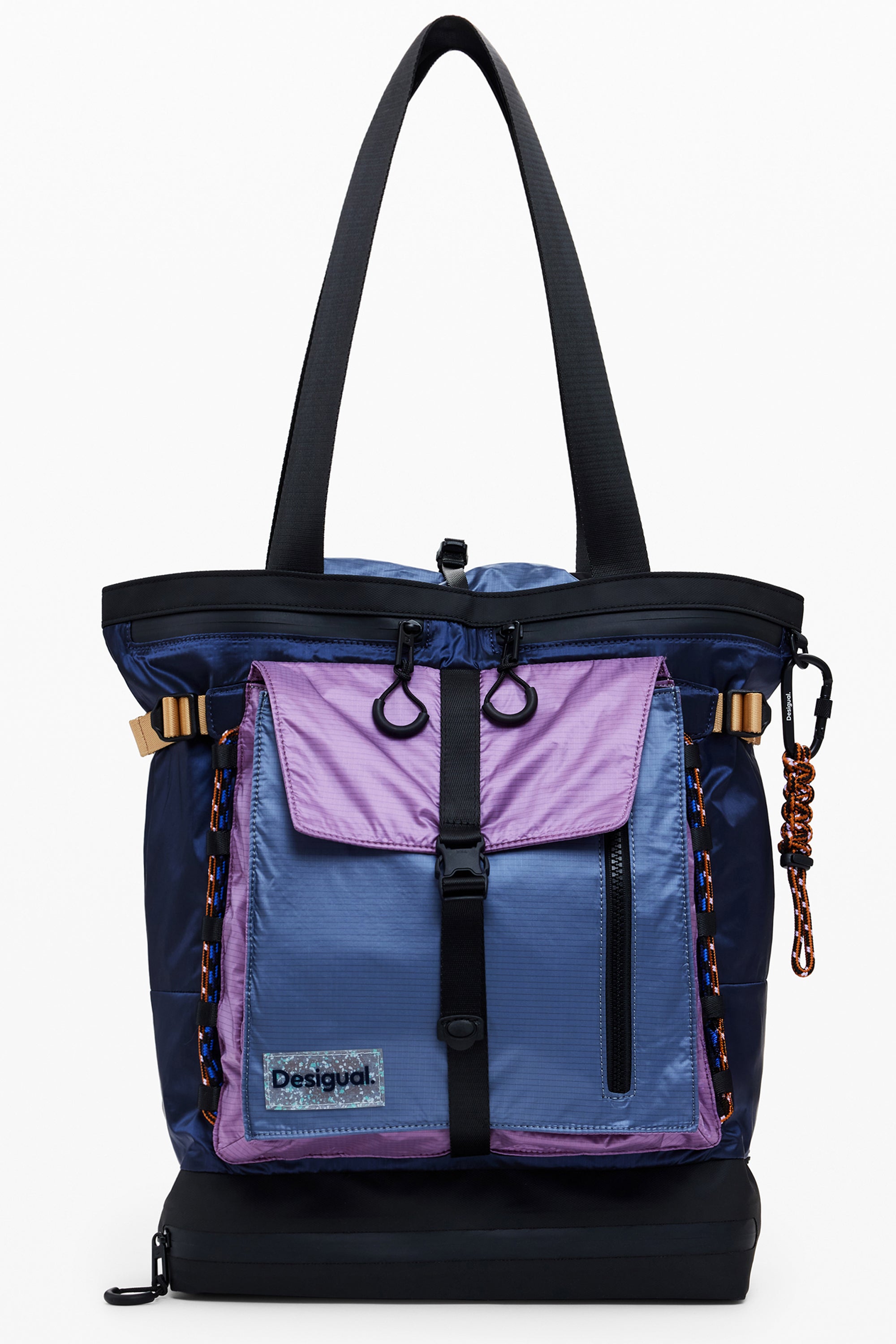 DESIGUAL WOMENS BLUE BACKPACK