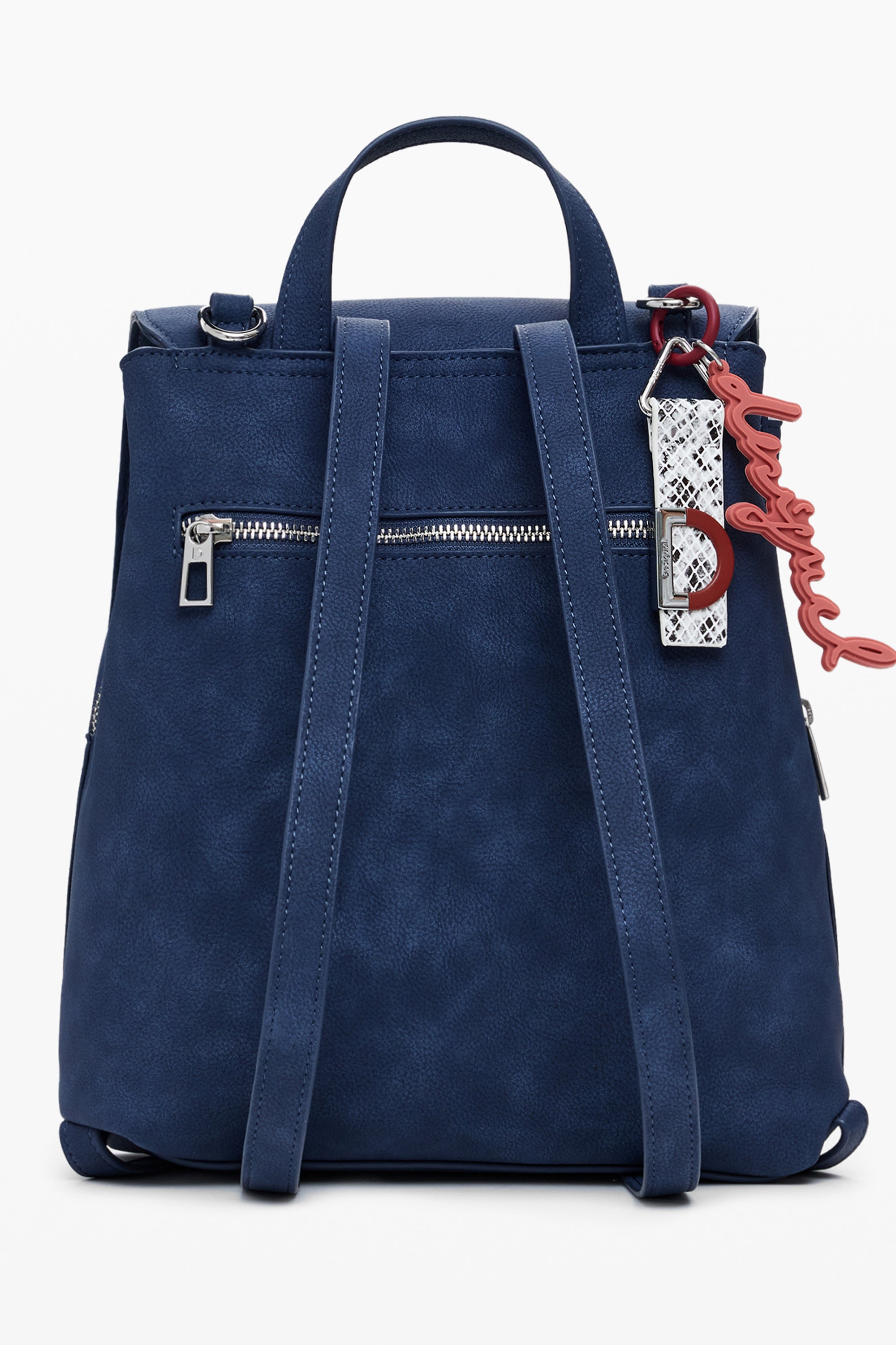 DESIGUAL WOMENS BLUE BACKPACK
