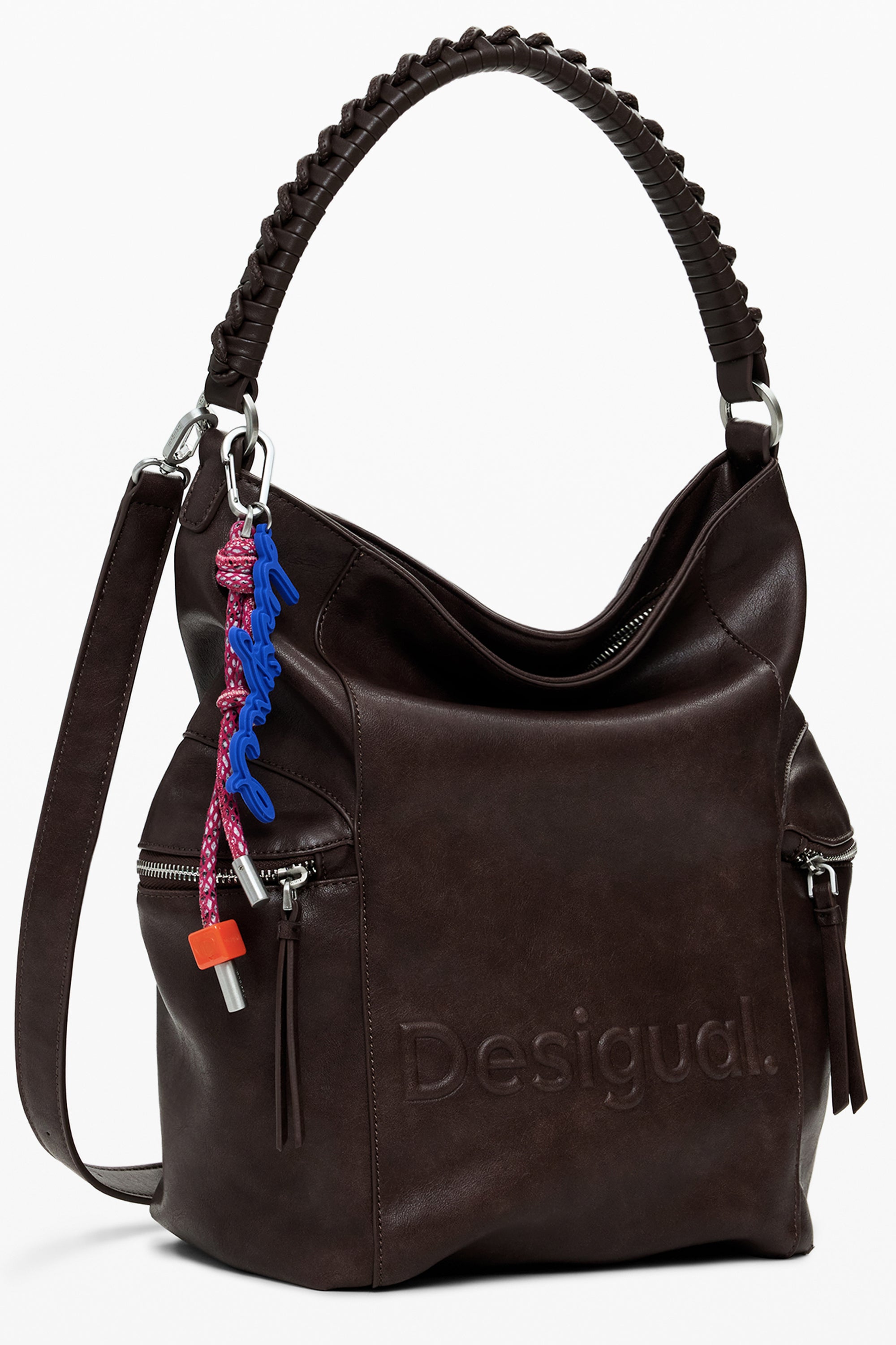 DESIGUAL WOMENS BROWN BACKPACK