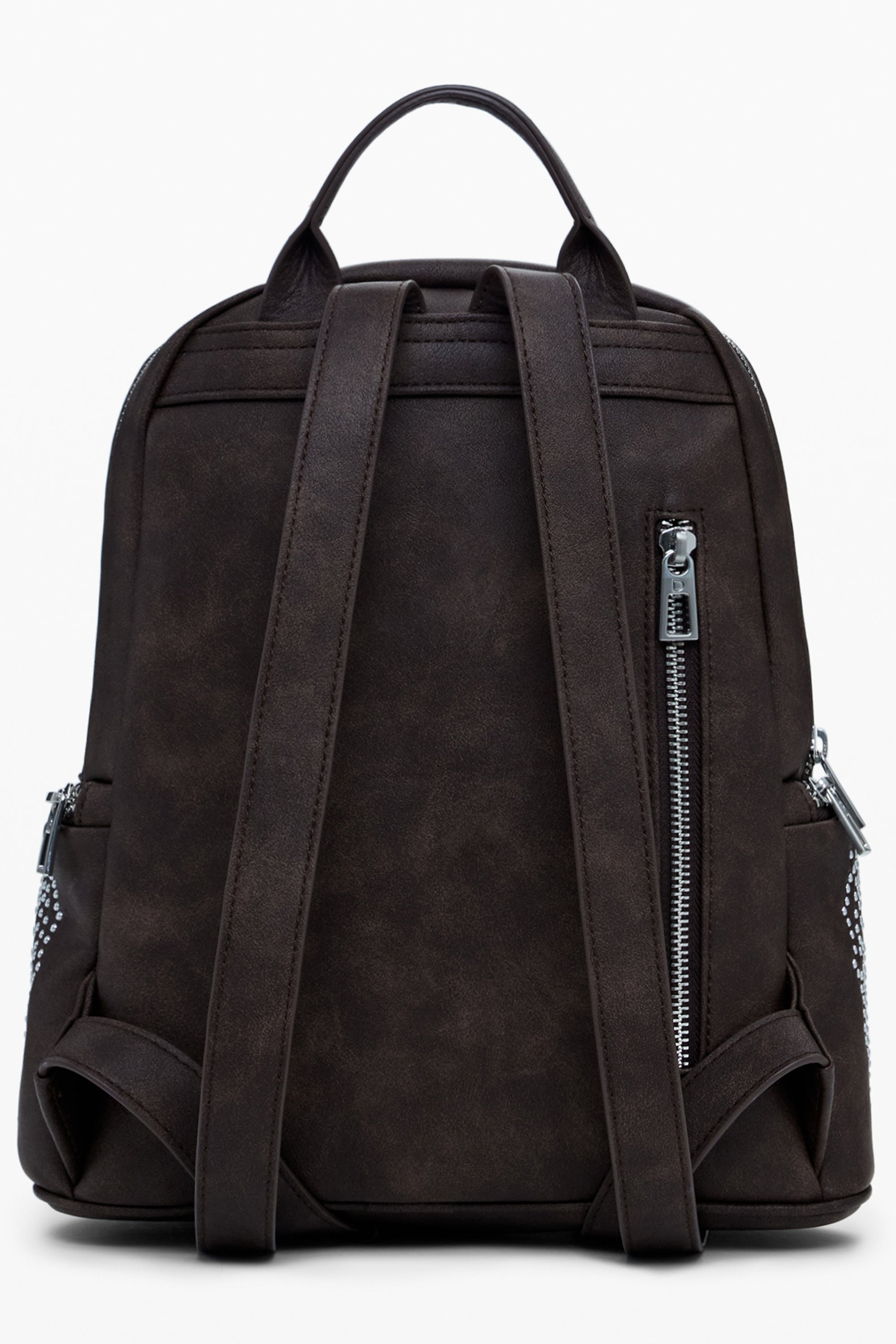 DESIGUAL WOMENS BROWN BACKPACK