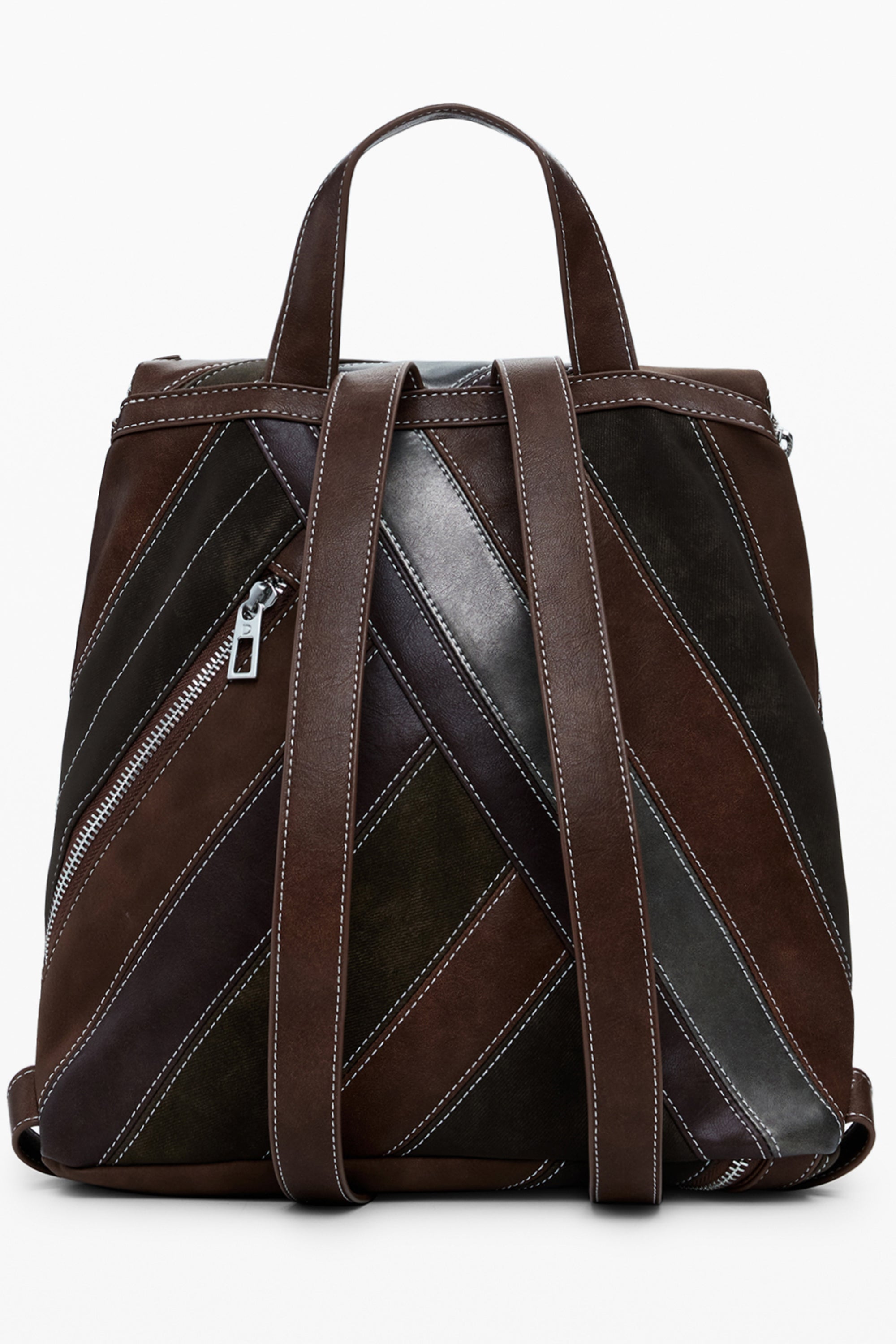DESIGUAL WOMENS BROWN BACKPACK