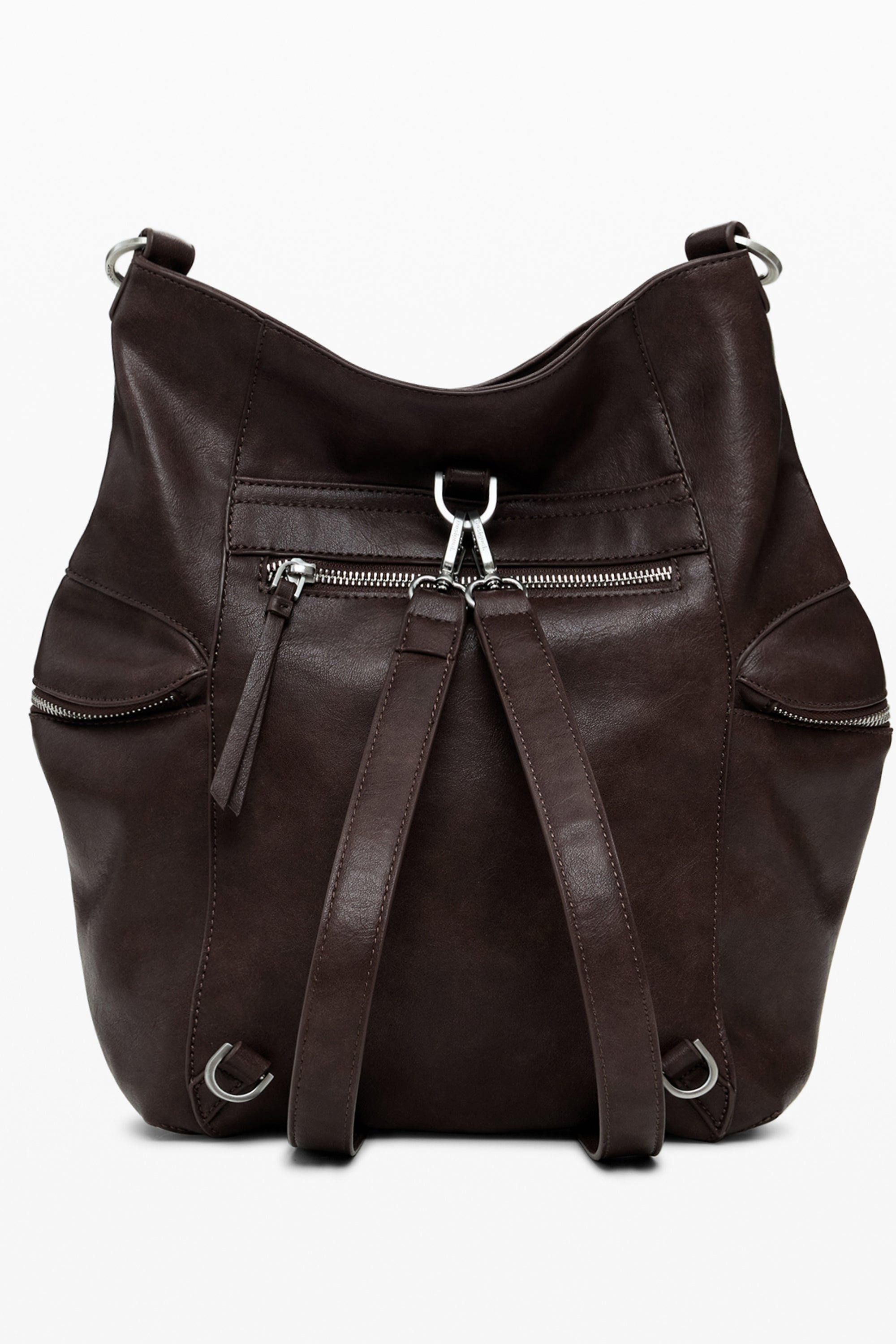 DESIGUAL WOMENS BROWN BACKPACK