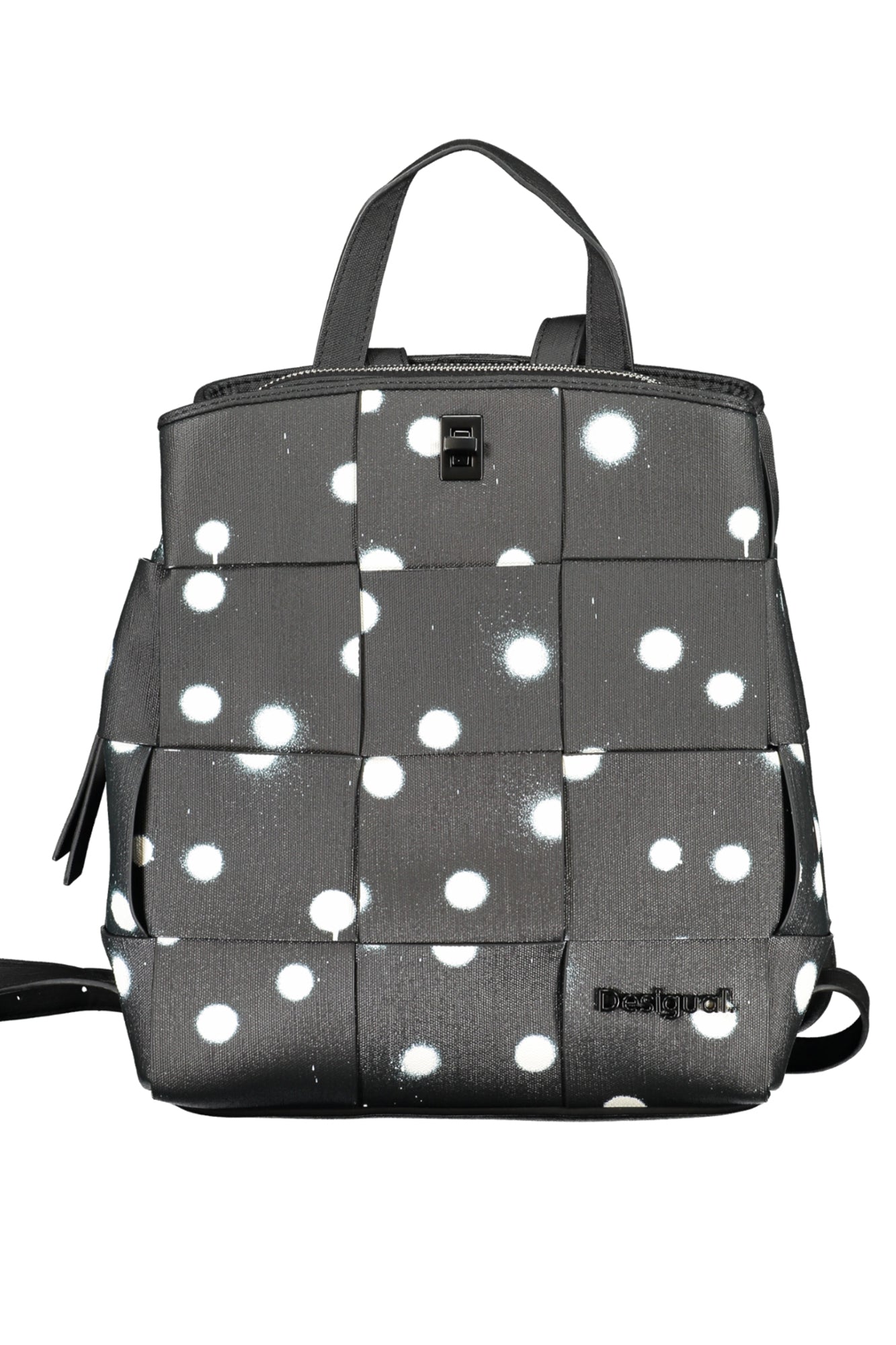 DESIGUAL BLACK WOMENS BACKPACK