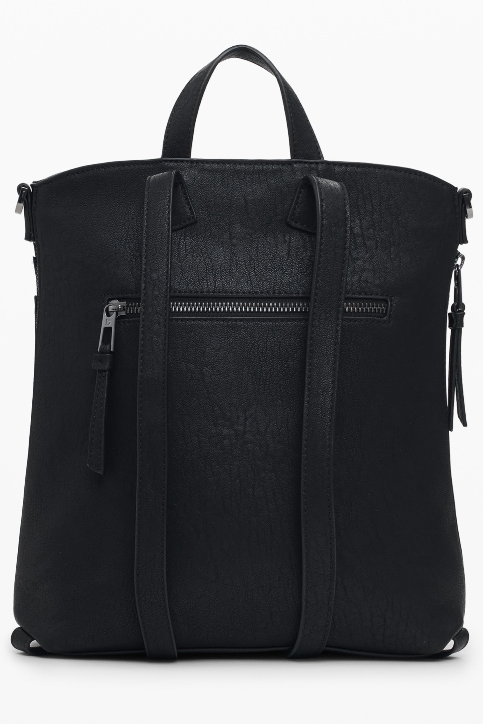 DESIGUAL WOMENS BLACK BACKPACK