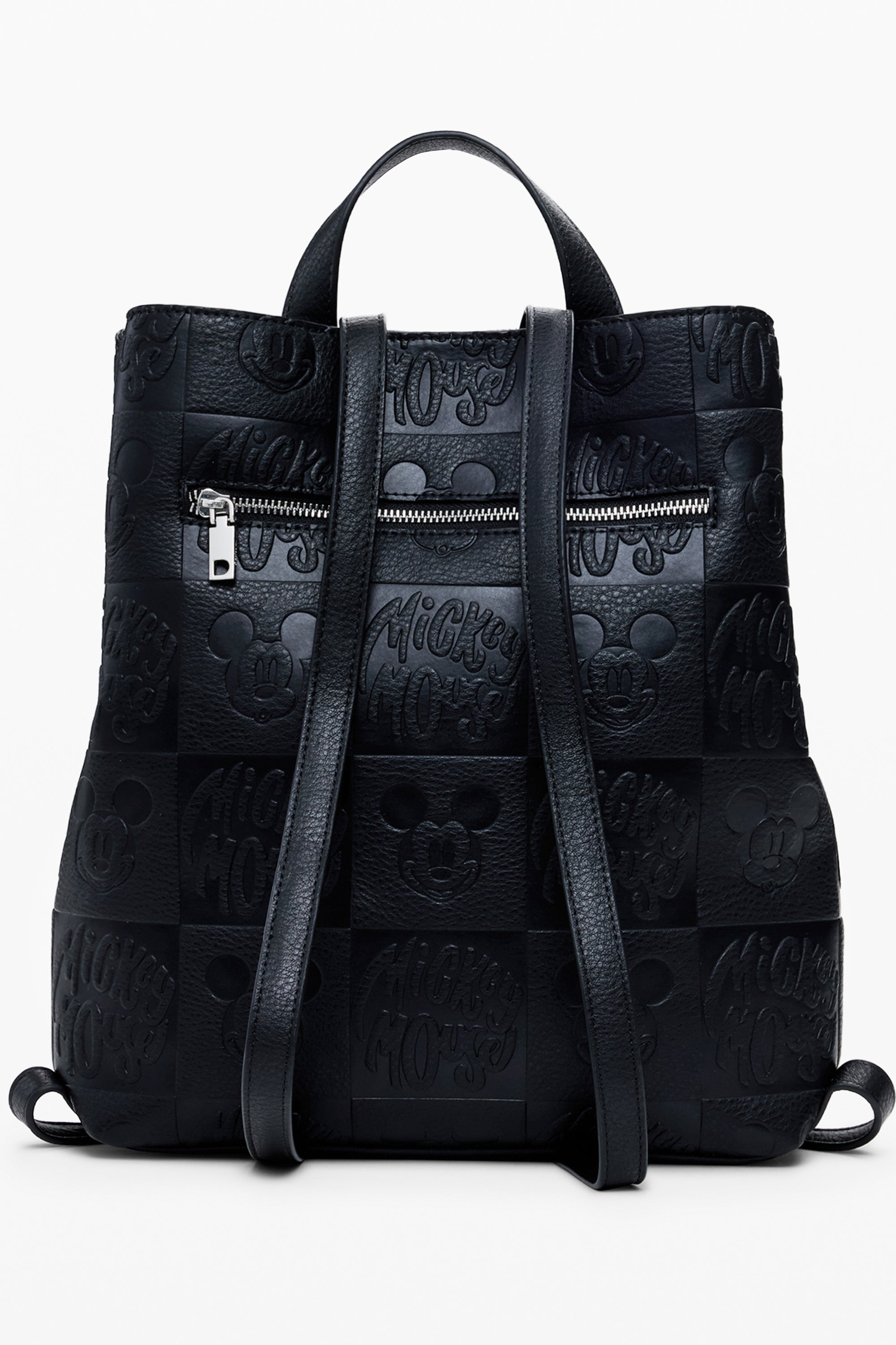 DESIGUAL WOMENS BLACK BACKPACK