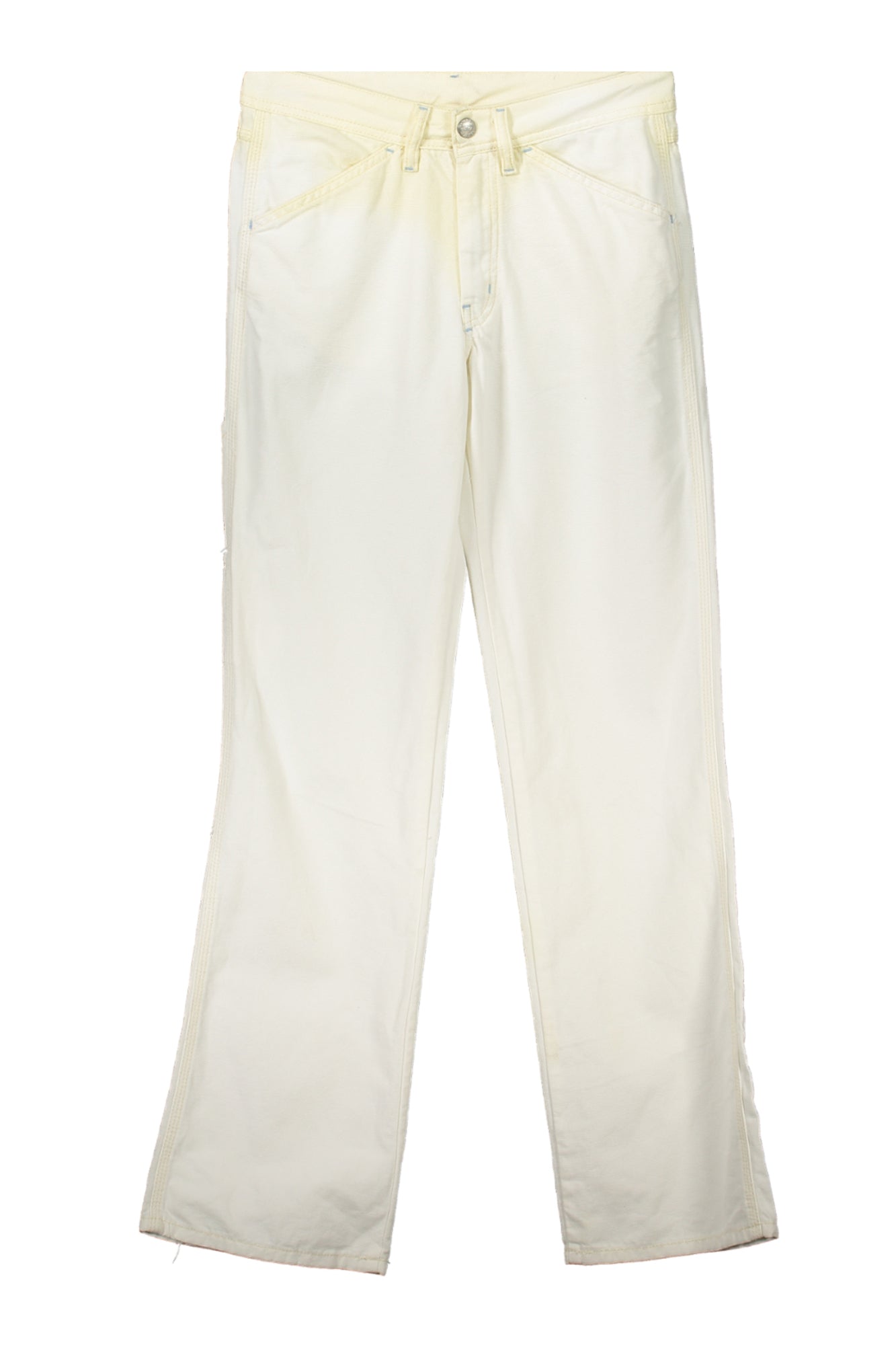 DIESEL MENS WHITE PANTS