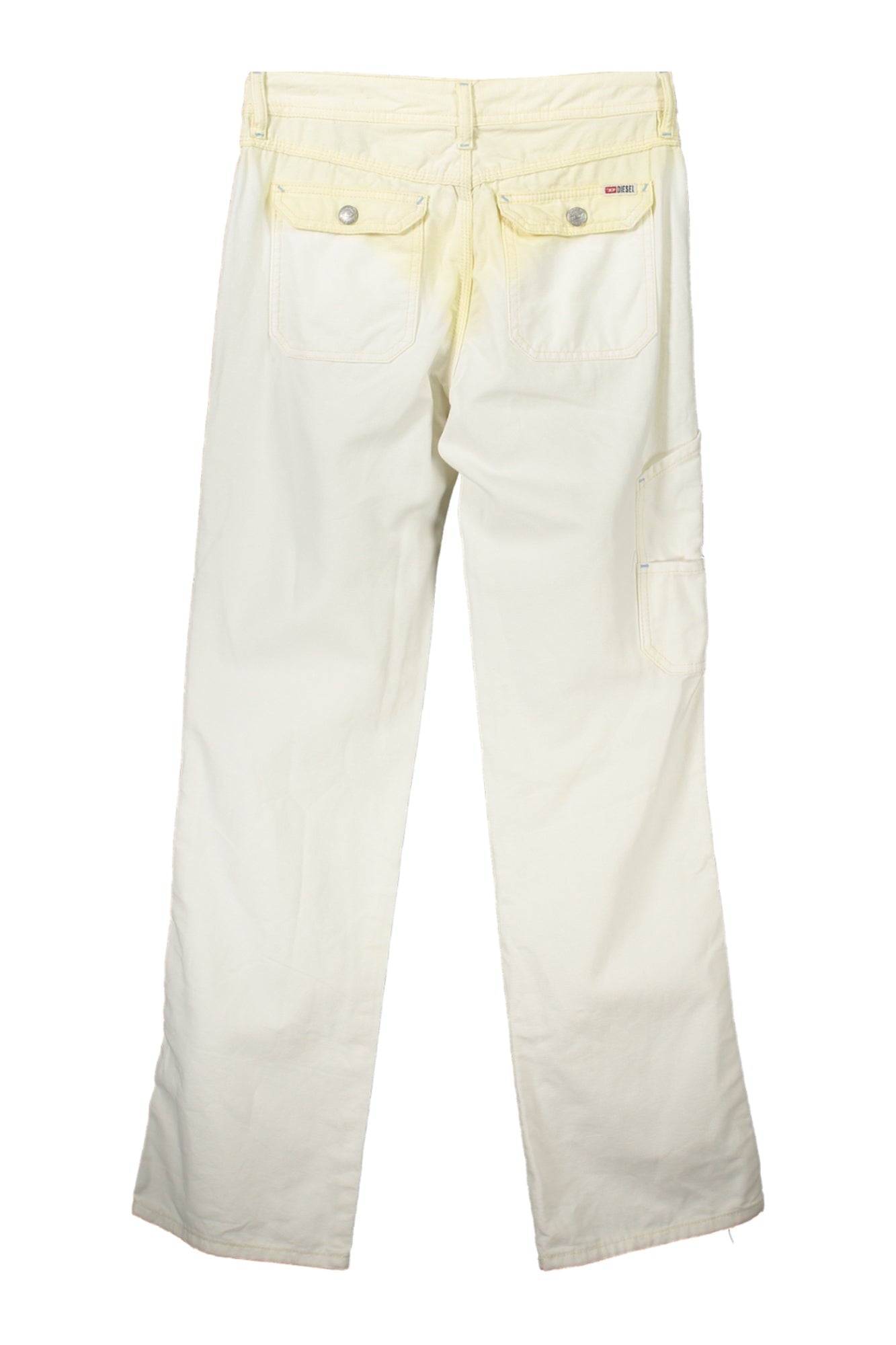 DIESEL MENS WHITE PANTS