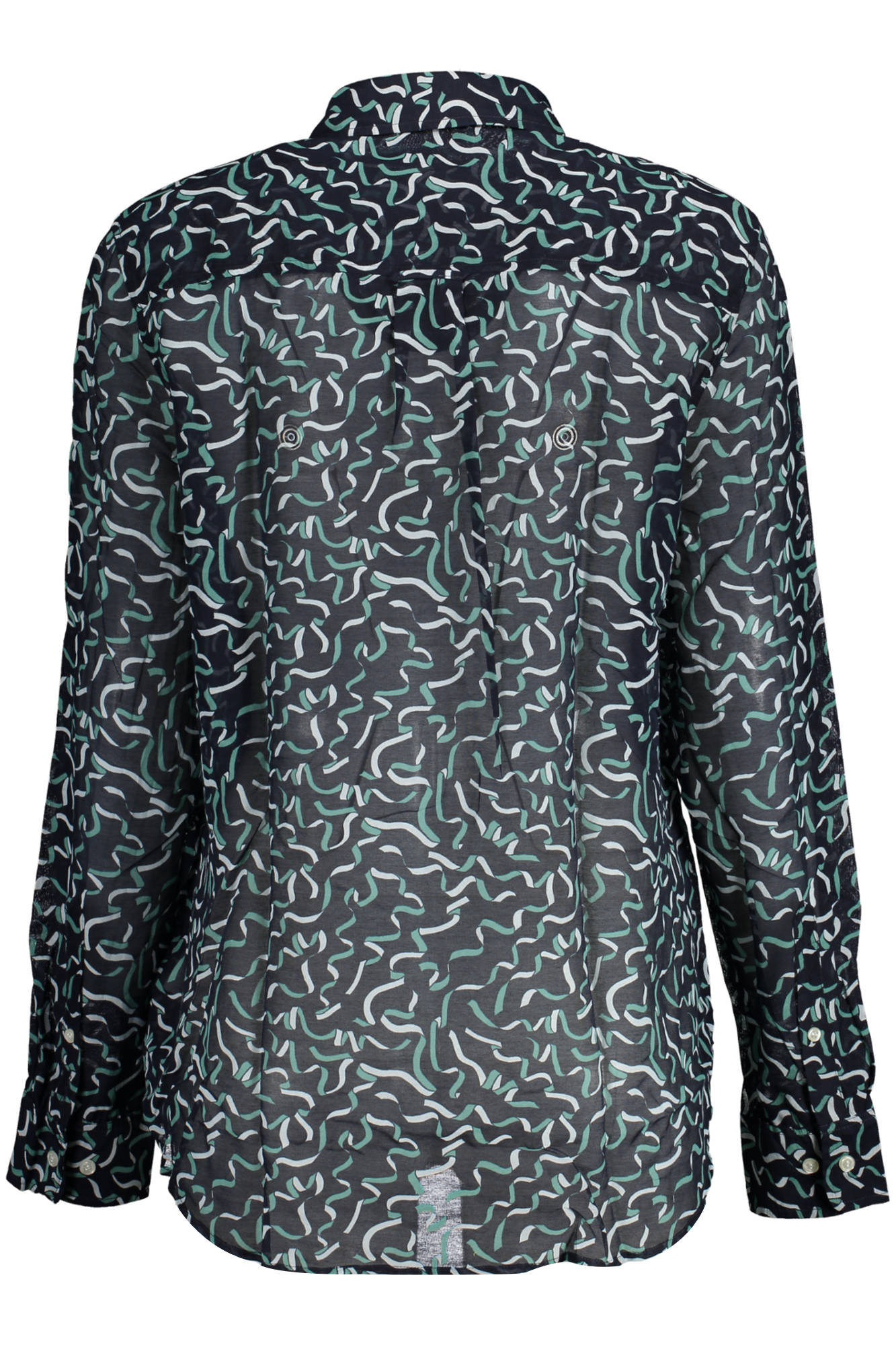 GANT WOMENS LONG SLEEVE SHIRT BLUE