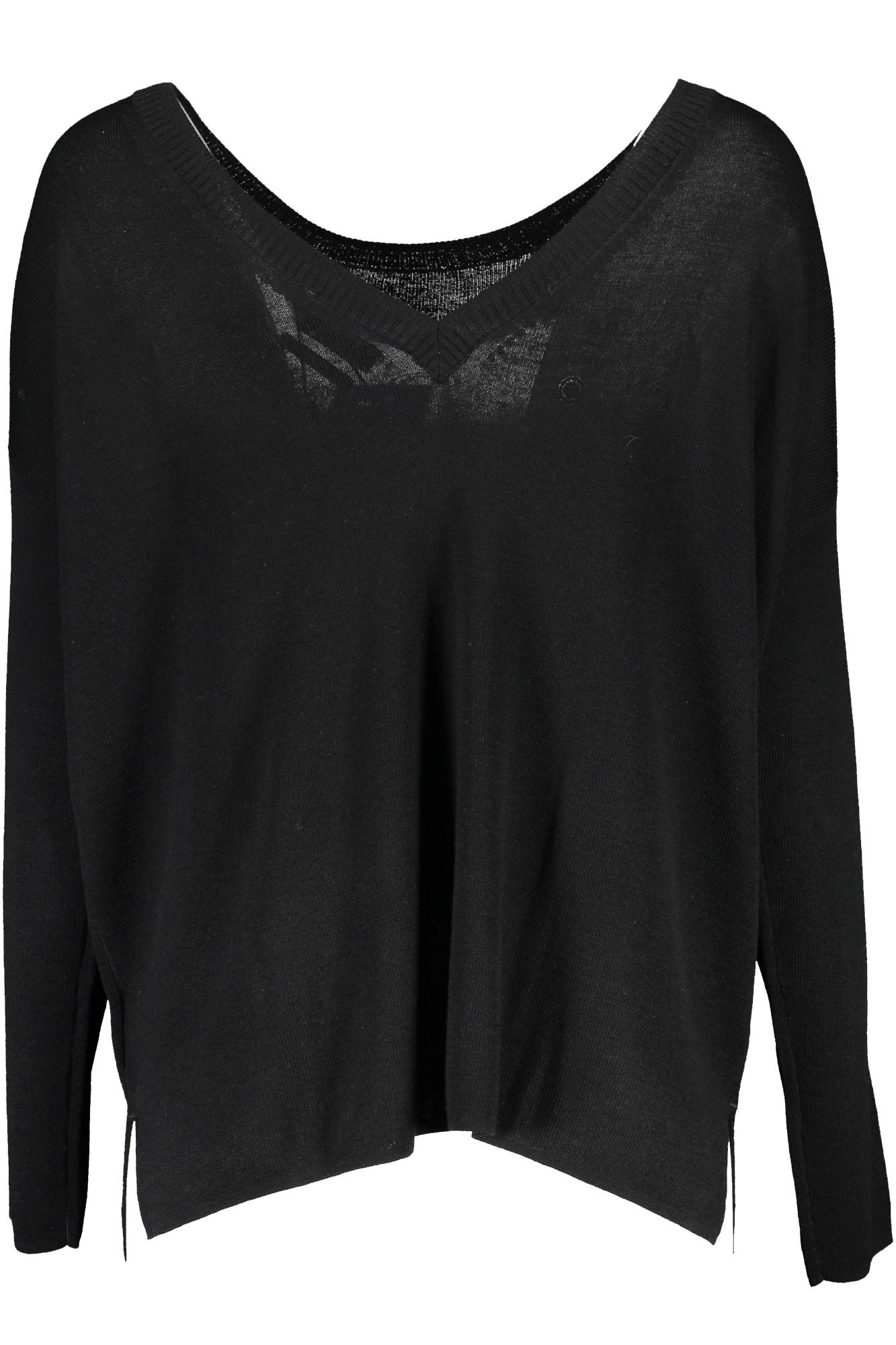 GANT BLACK WOMENS SWEATER