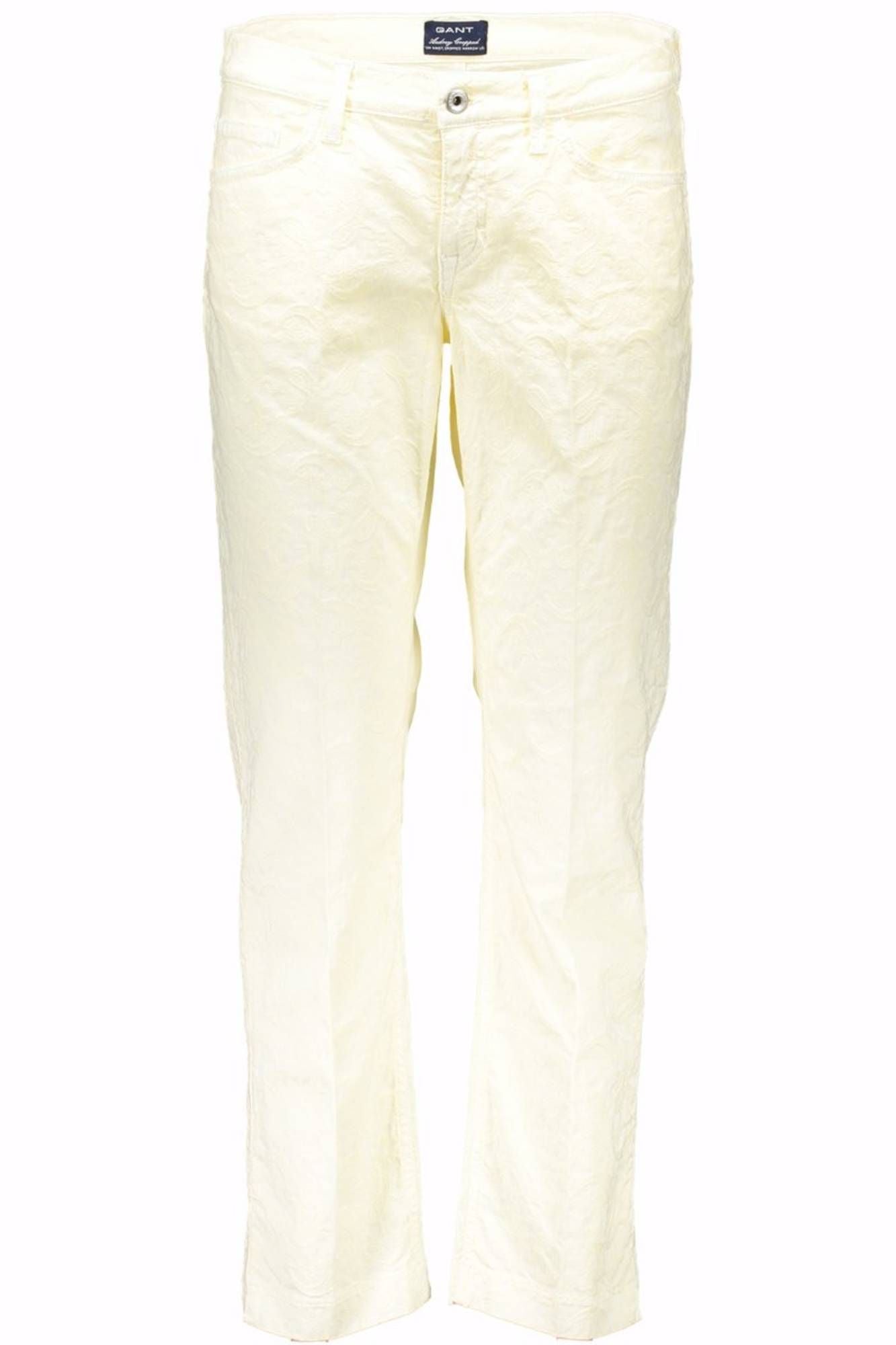 GANT WHITE WOMENS TROUSERS