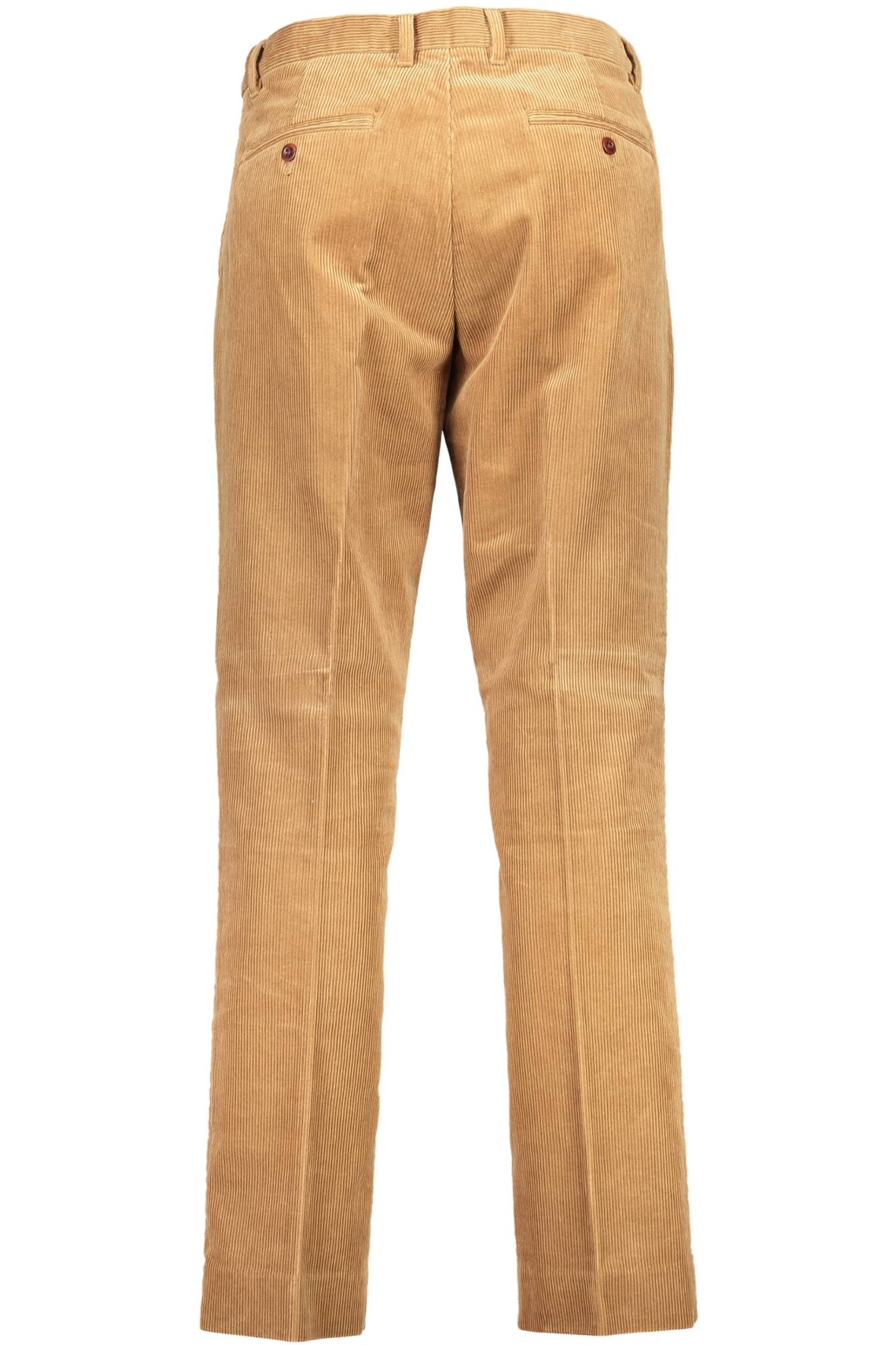 GANT BROWN MENS TROUSERS