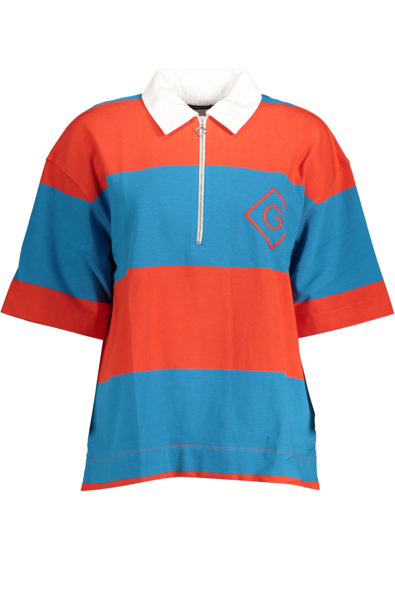 GANT WOMENS SHORT SLEEVE POLO RED