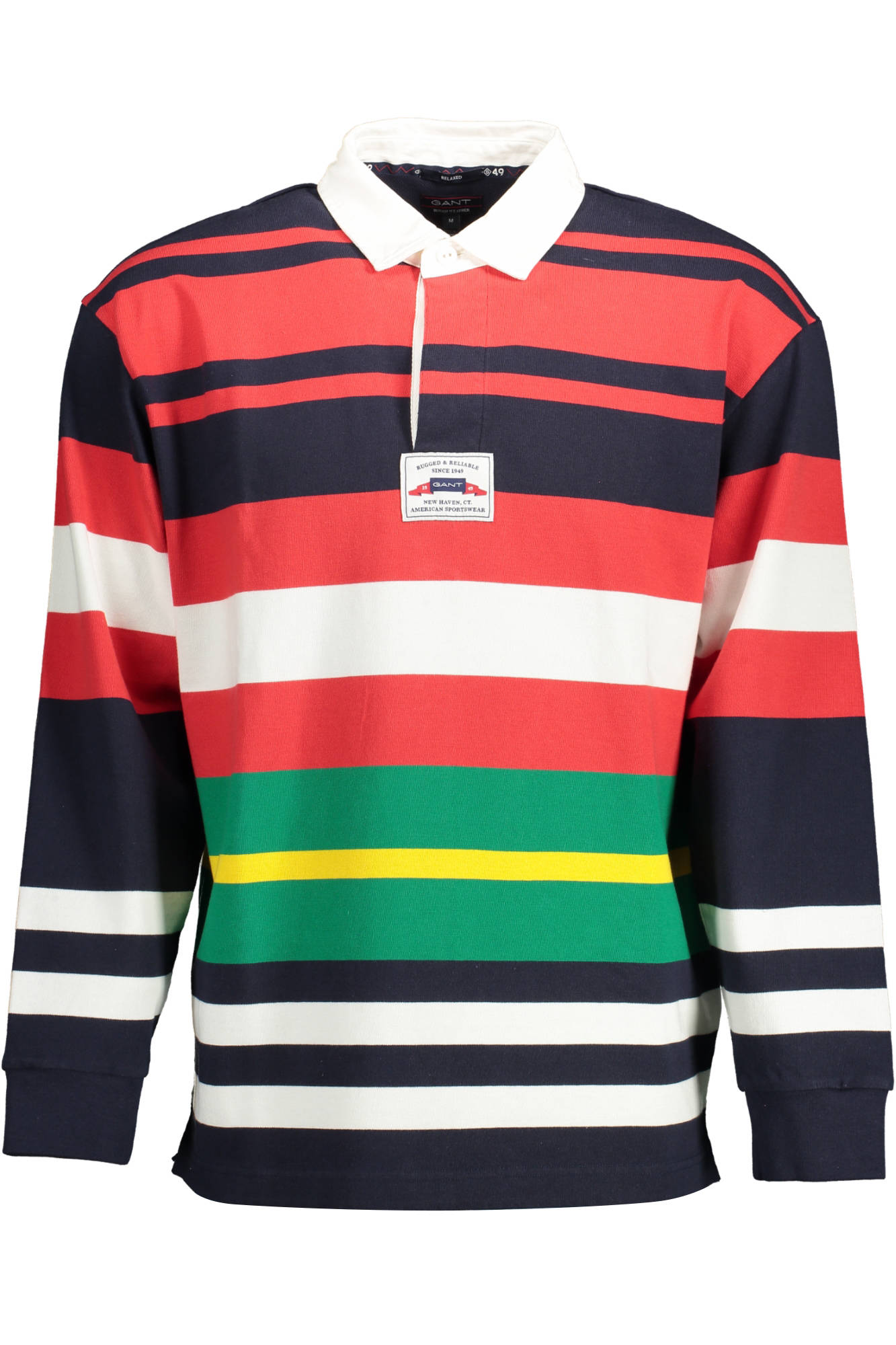 GANT LONG SLEEVE POLO MEN BLUE