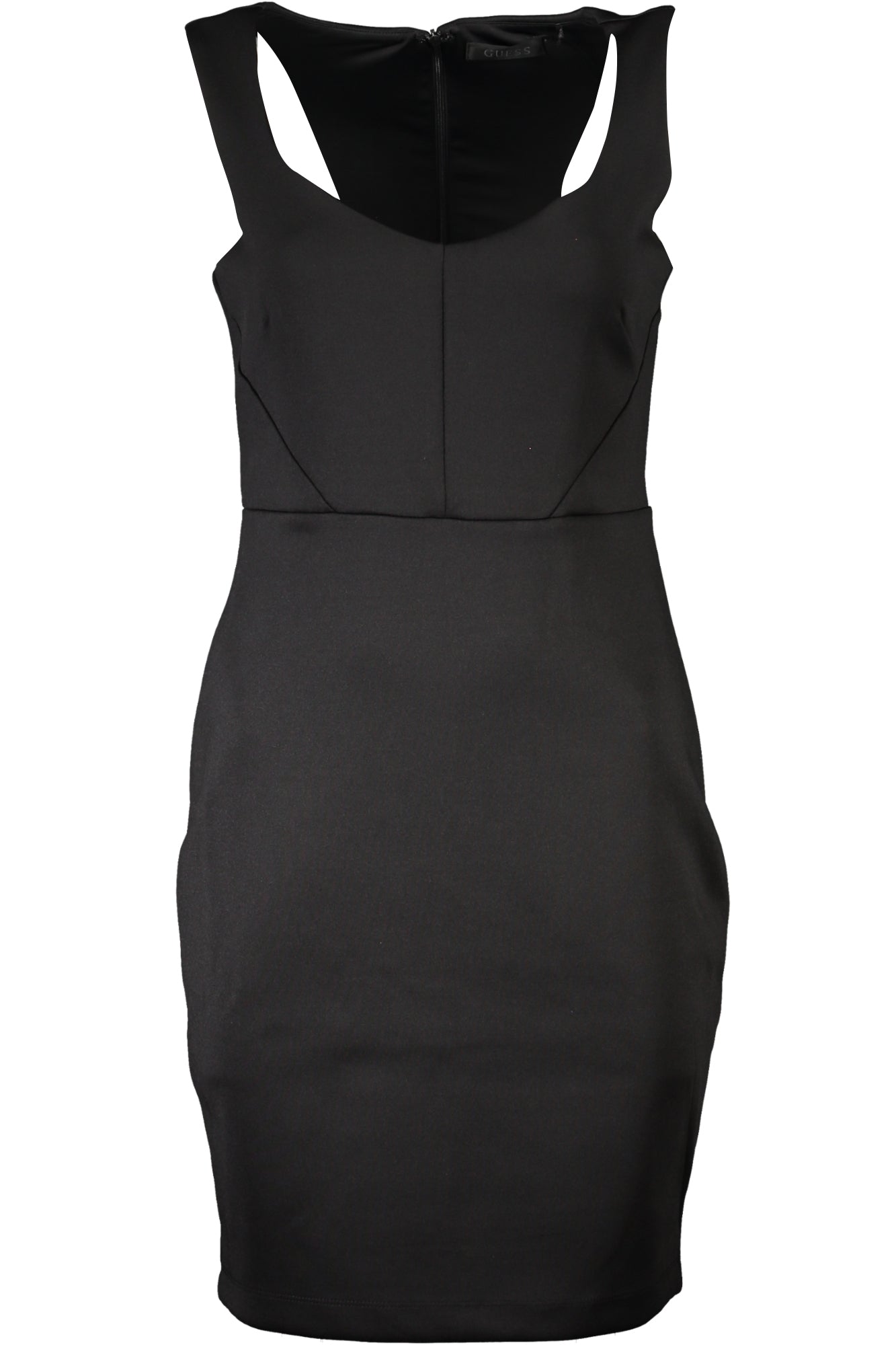 GUESS JEANS WOMENS SHORT DRESS BLACK