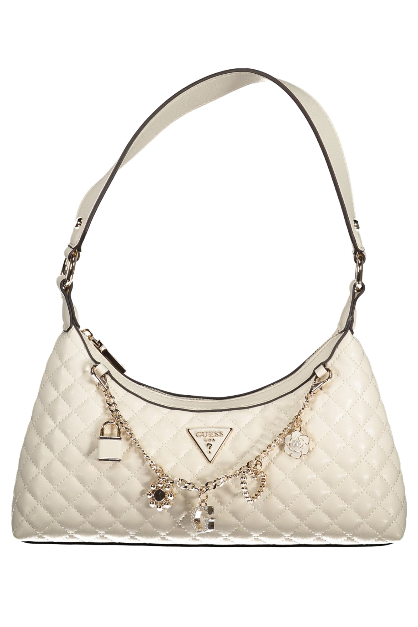 GUESS JEANS WOMENS BAG WHITE