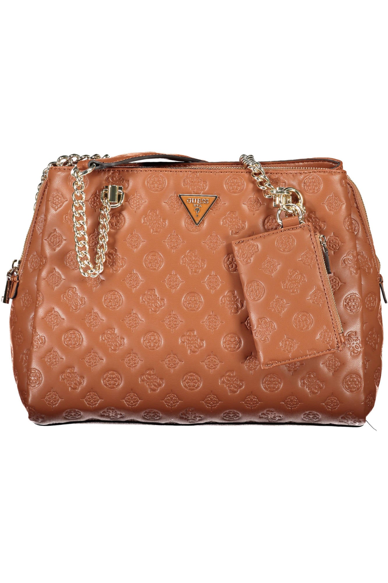 GUESS JEANS WOMENS BAG BROWN