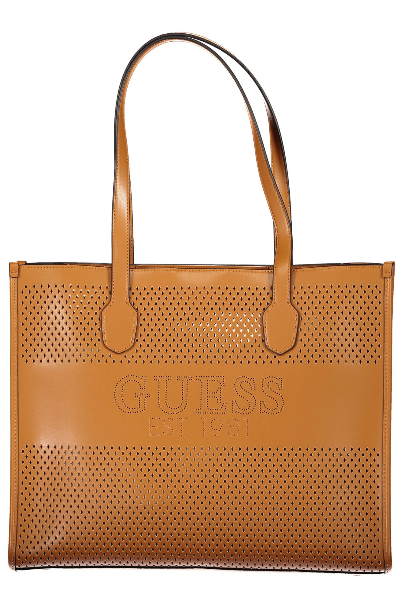 GUESS JEANS WOMENS BAG BROWN
