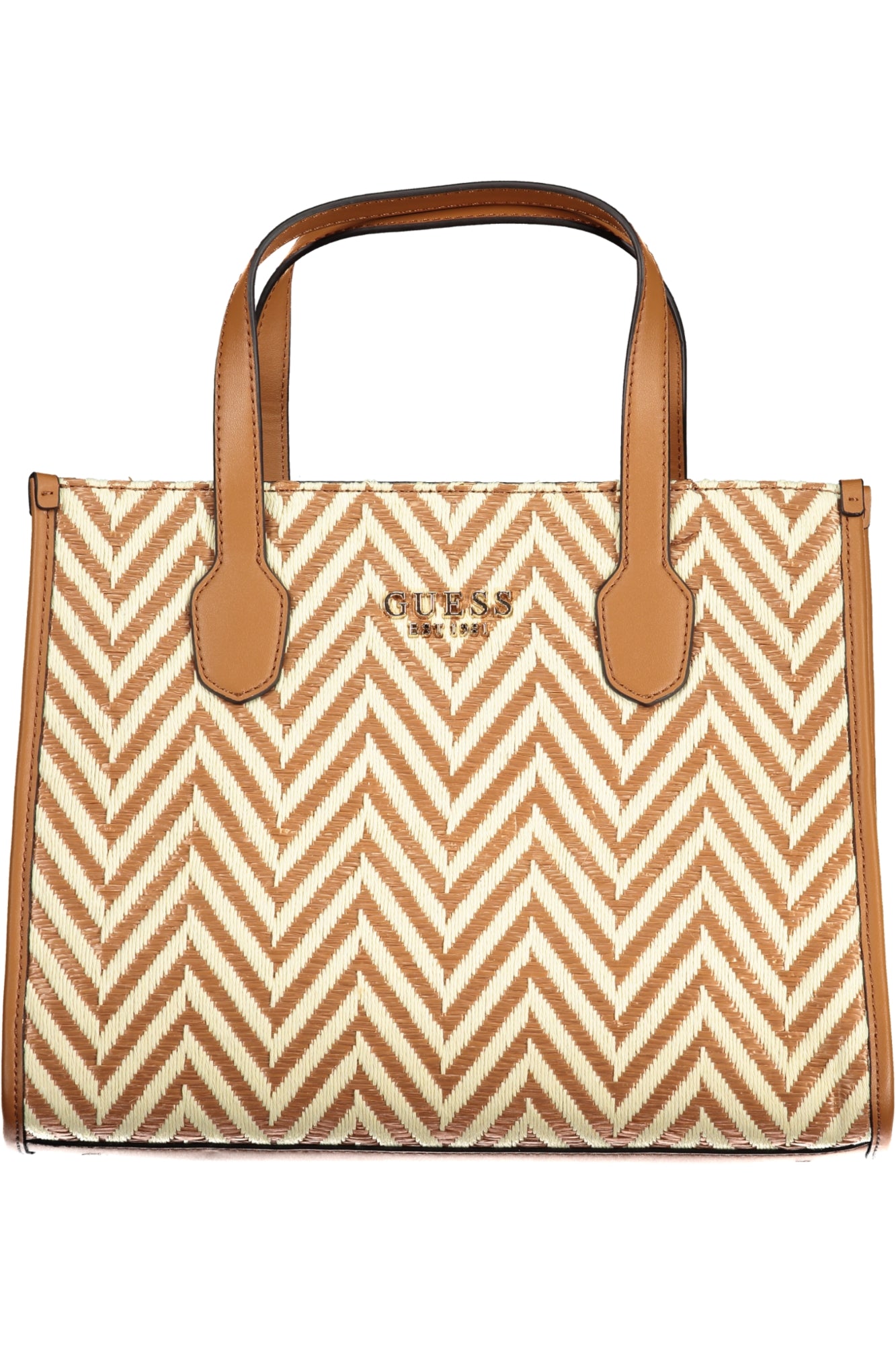 GUESS JEANS BROWN WOMENS BAG