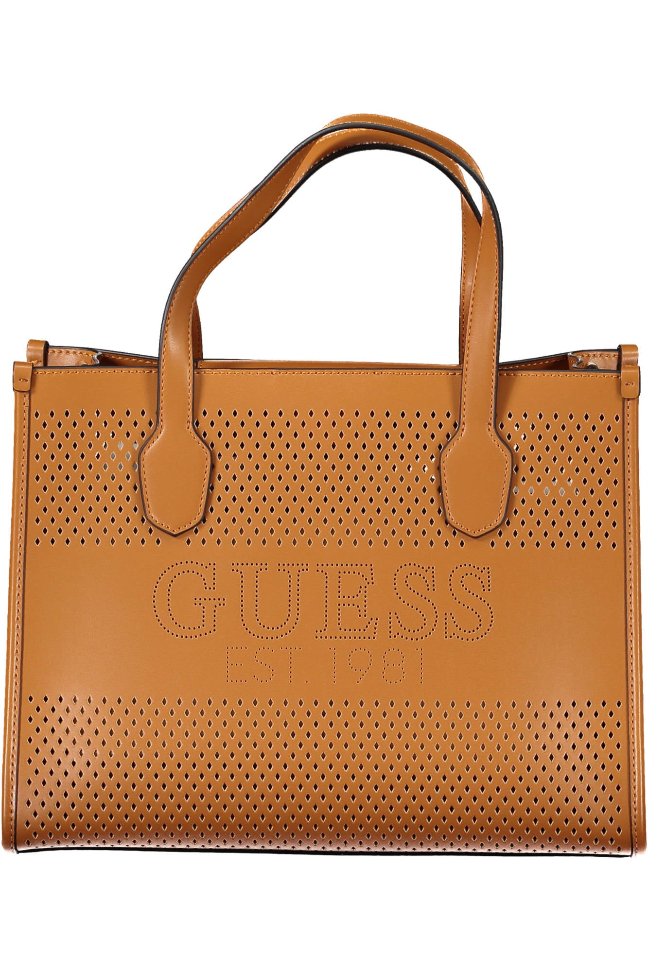 GUESS JEANS WOMENS BAG BROWN