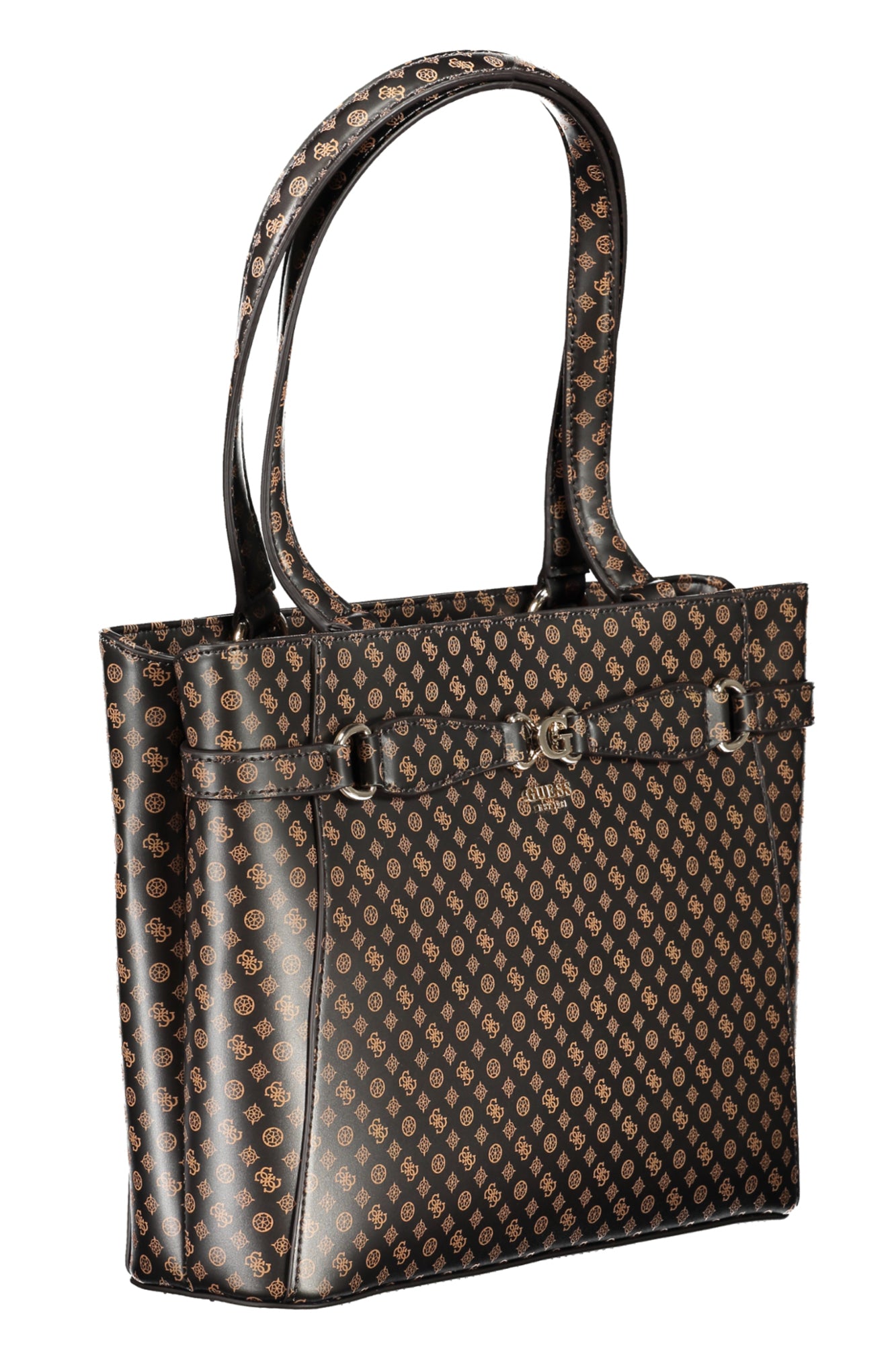GUESS JEANS BROWN WOMENS BAG