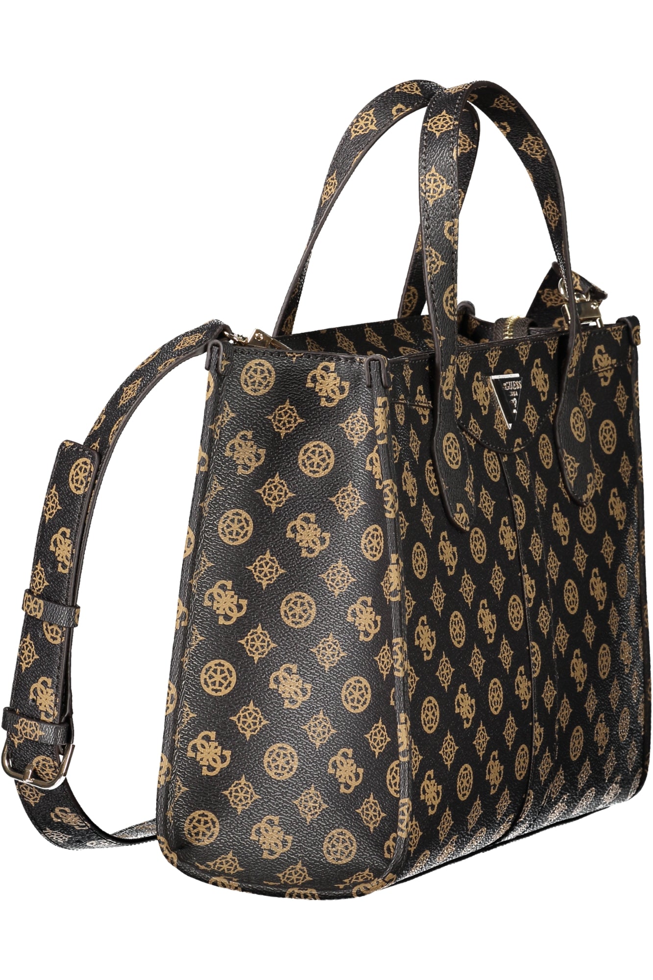 GUESS JEANS WOMENS BAG BROWN