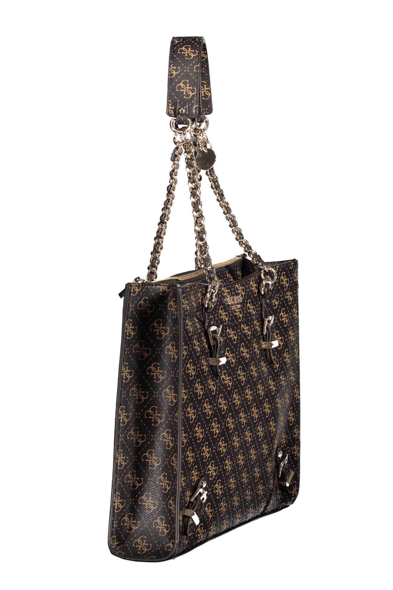 GUESS JEANS WOMENS BAG BROWN
