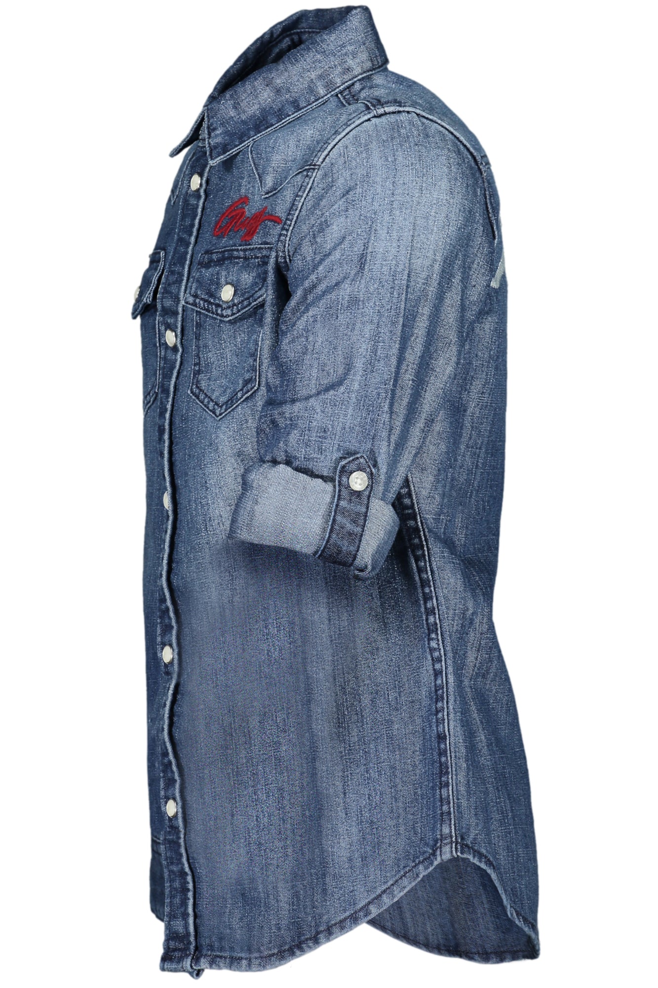 GUESS JEANS LONG SLEEVED SHIRT FOR GIRLS BLUE