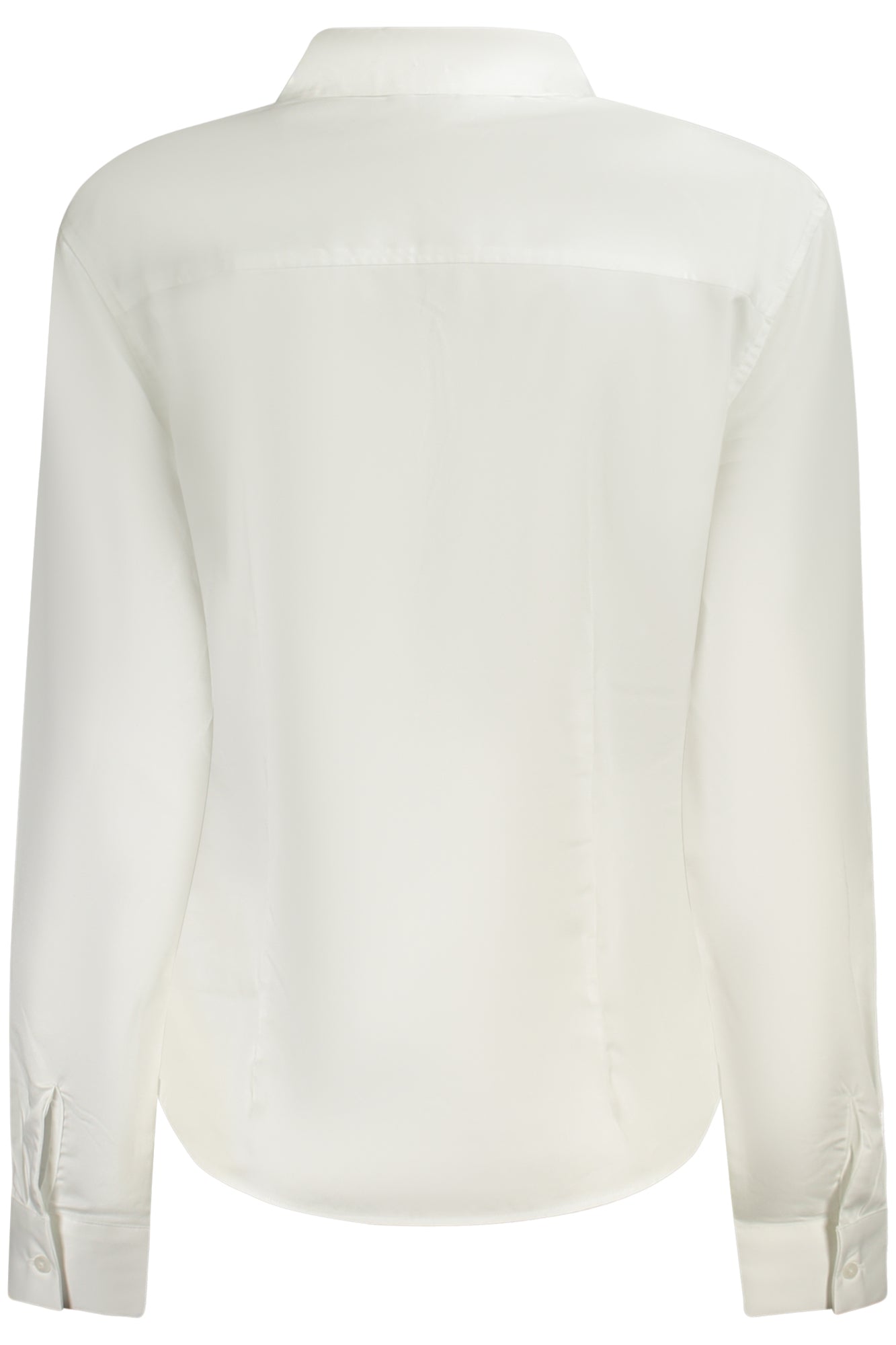 GUESS JEANS LONG SLEEVE SHIRT WOMEN WHITE