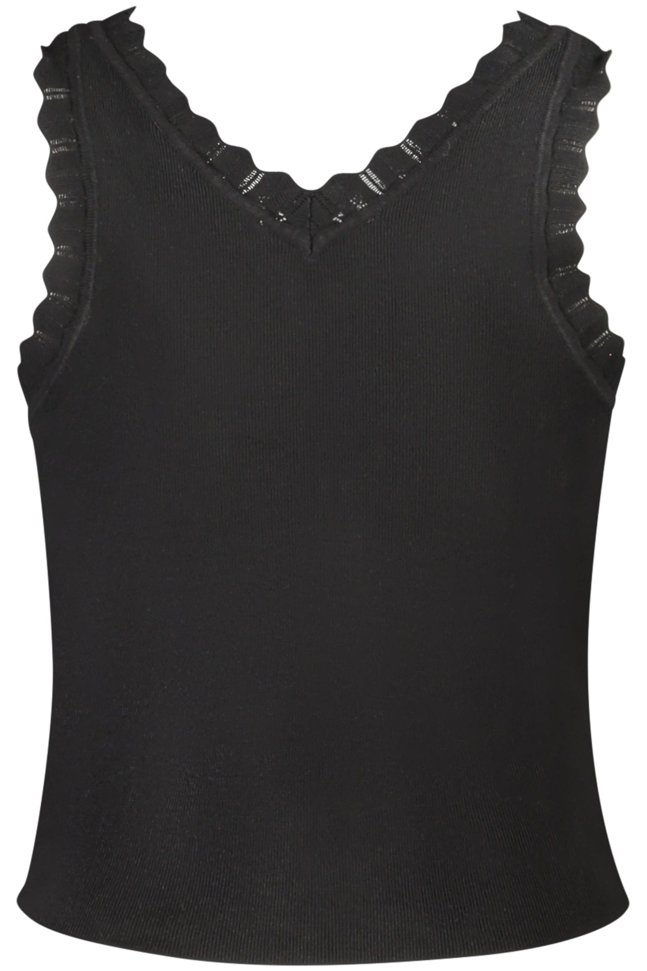 GUESS JEANS WOMENS TANK TOP BLACK