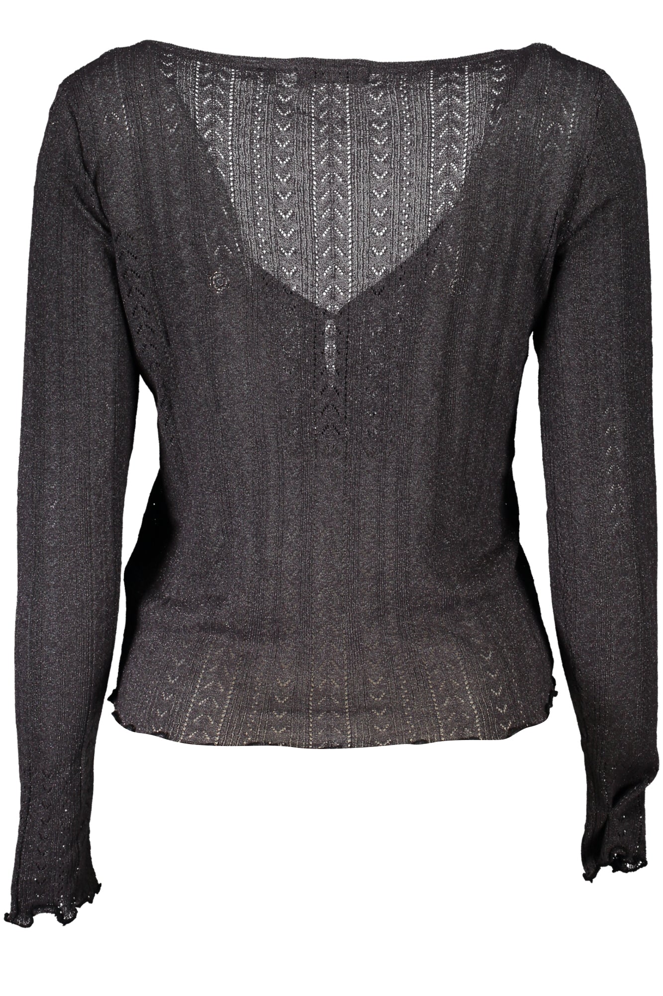 GUESS JEANS WOMENS GRAY CARDIGAN