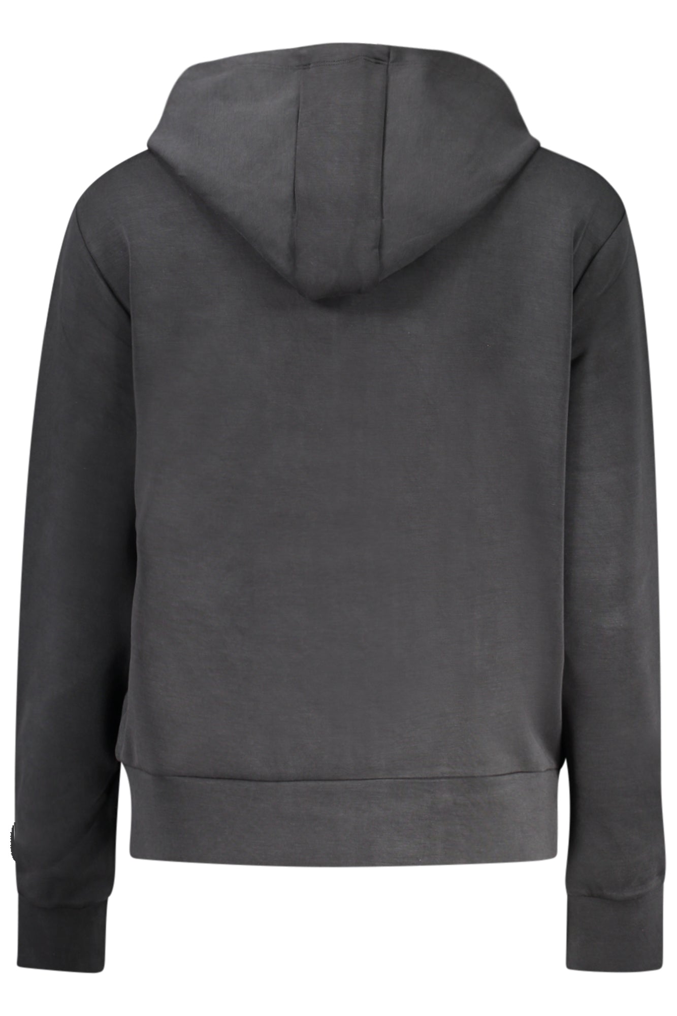 GUESS JEANS WOMENS ZIP-UP SWEATSHIRT BLACK