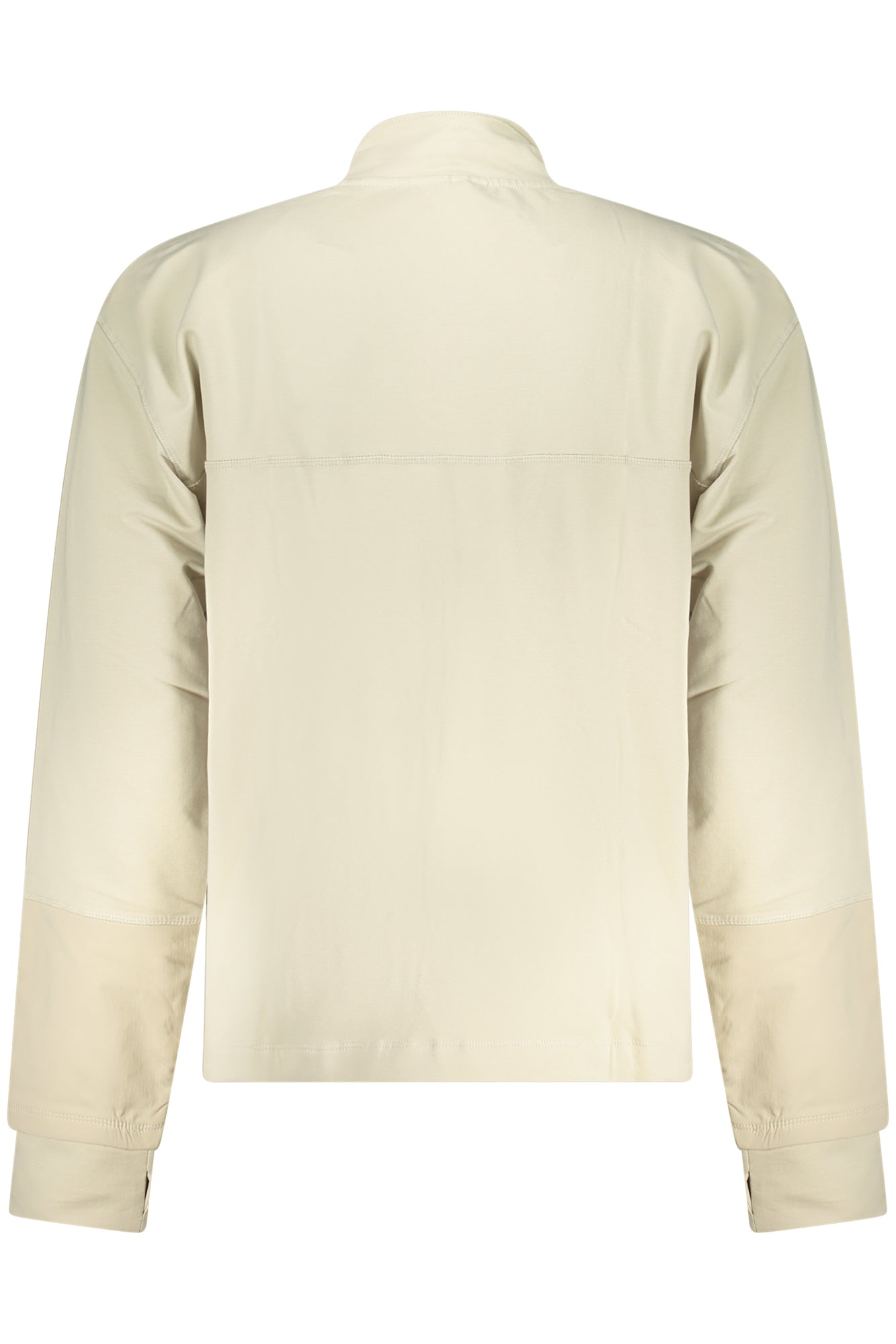 GUESS JEANS MENS ZIP-UP SWEATSHIRT BEIGE