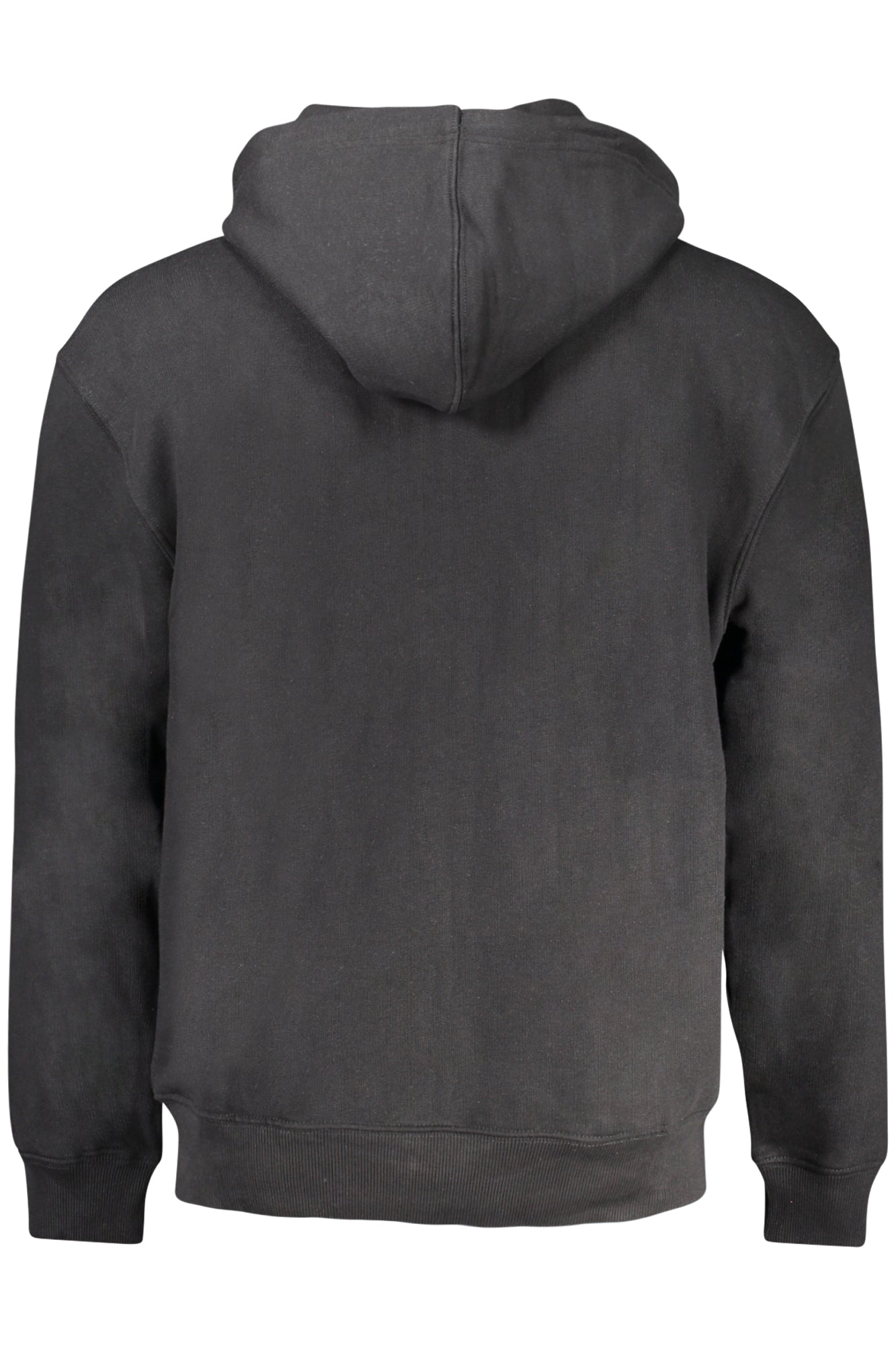 GUESS JEANS MENS ZIP-UP SWEATSHIRT BLACK