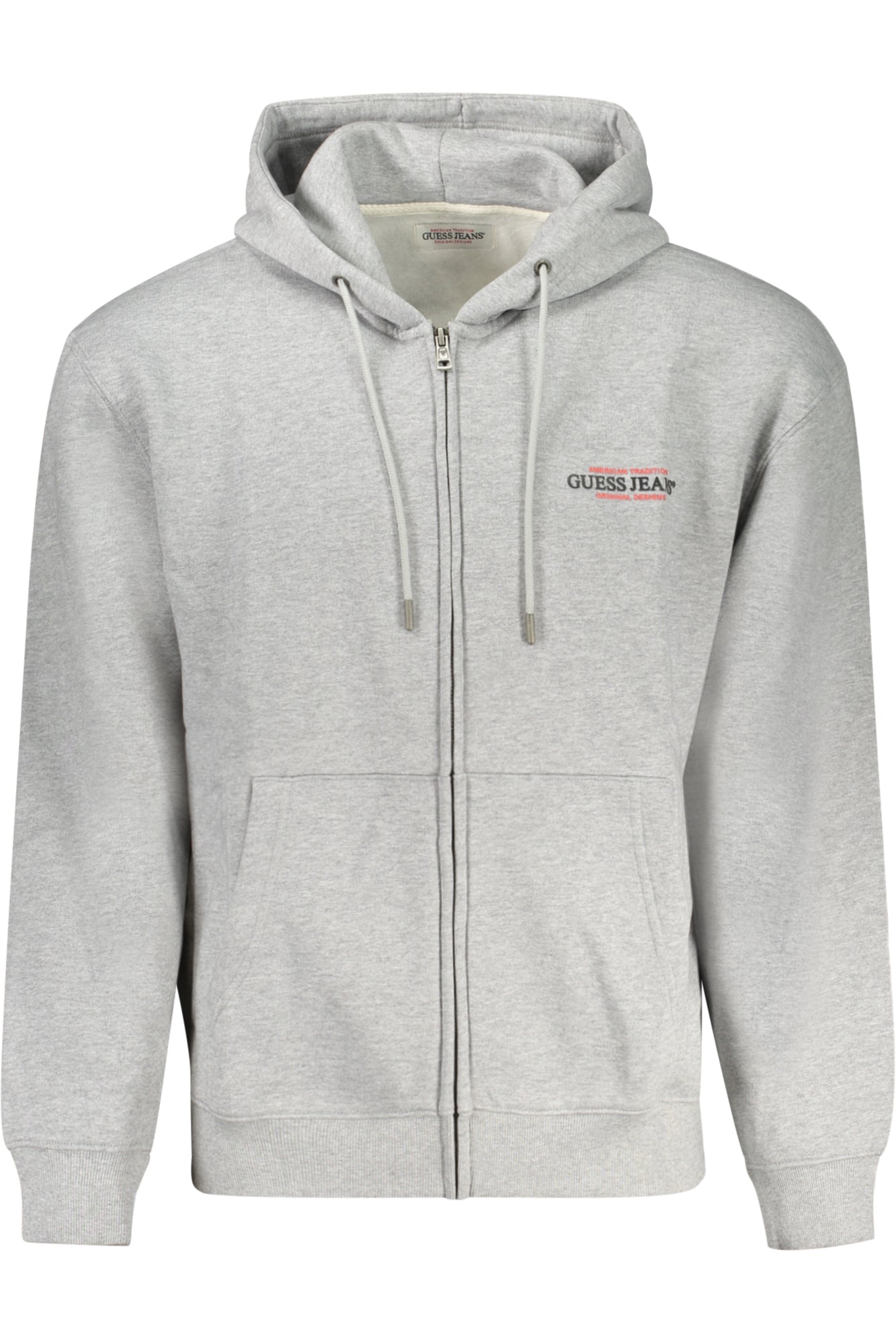 GUESS JEANS SWEATSHIRT WITHOUT ZIP MEN GREY