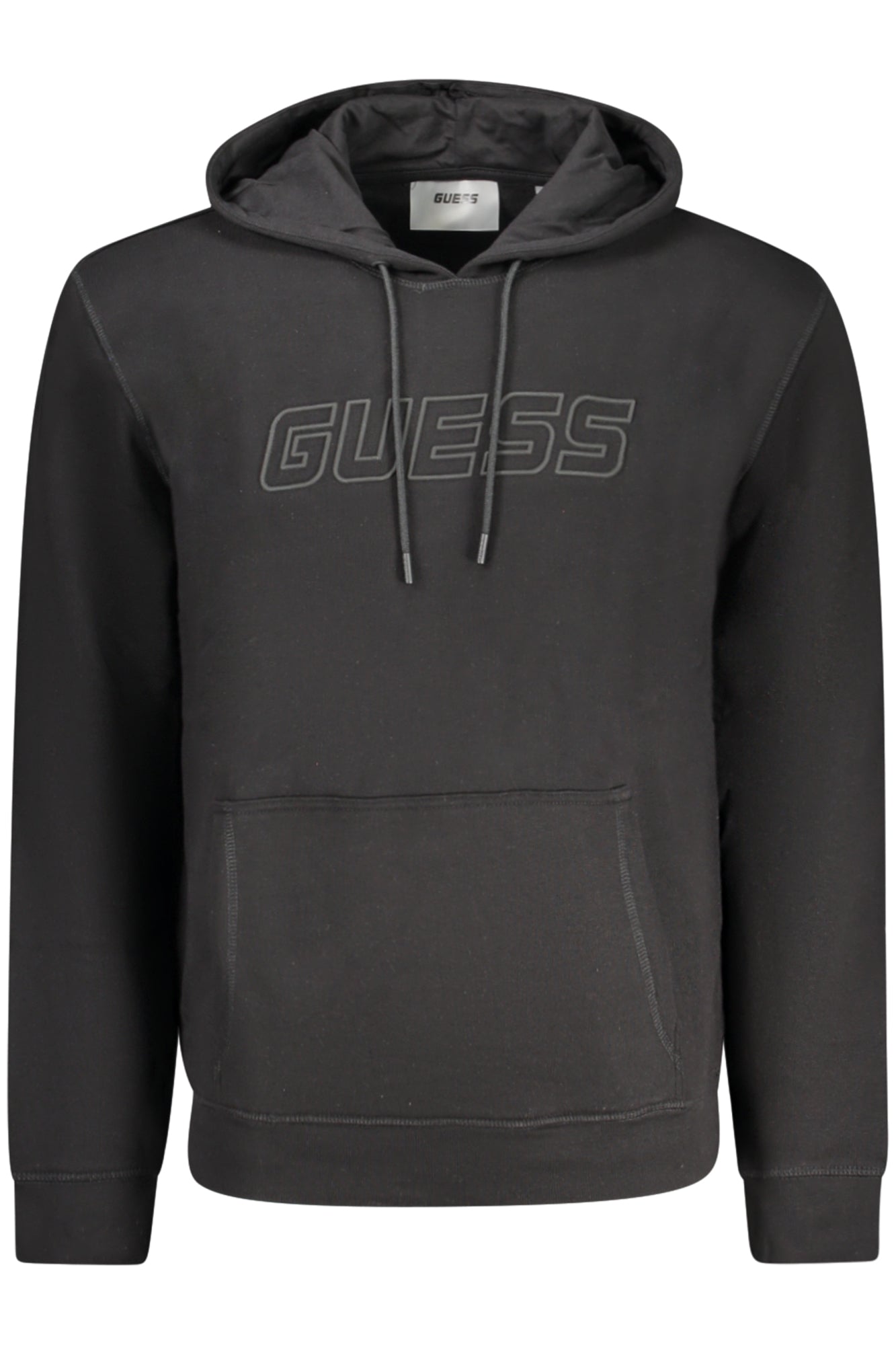 GUESS JEANS SWEATSHIRT WITHOUT ZIP MEN BLACK