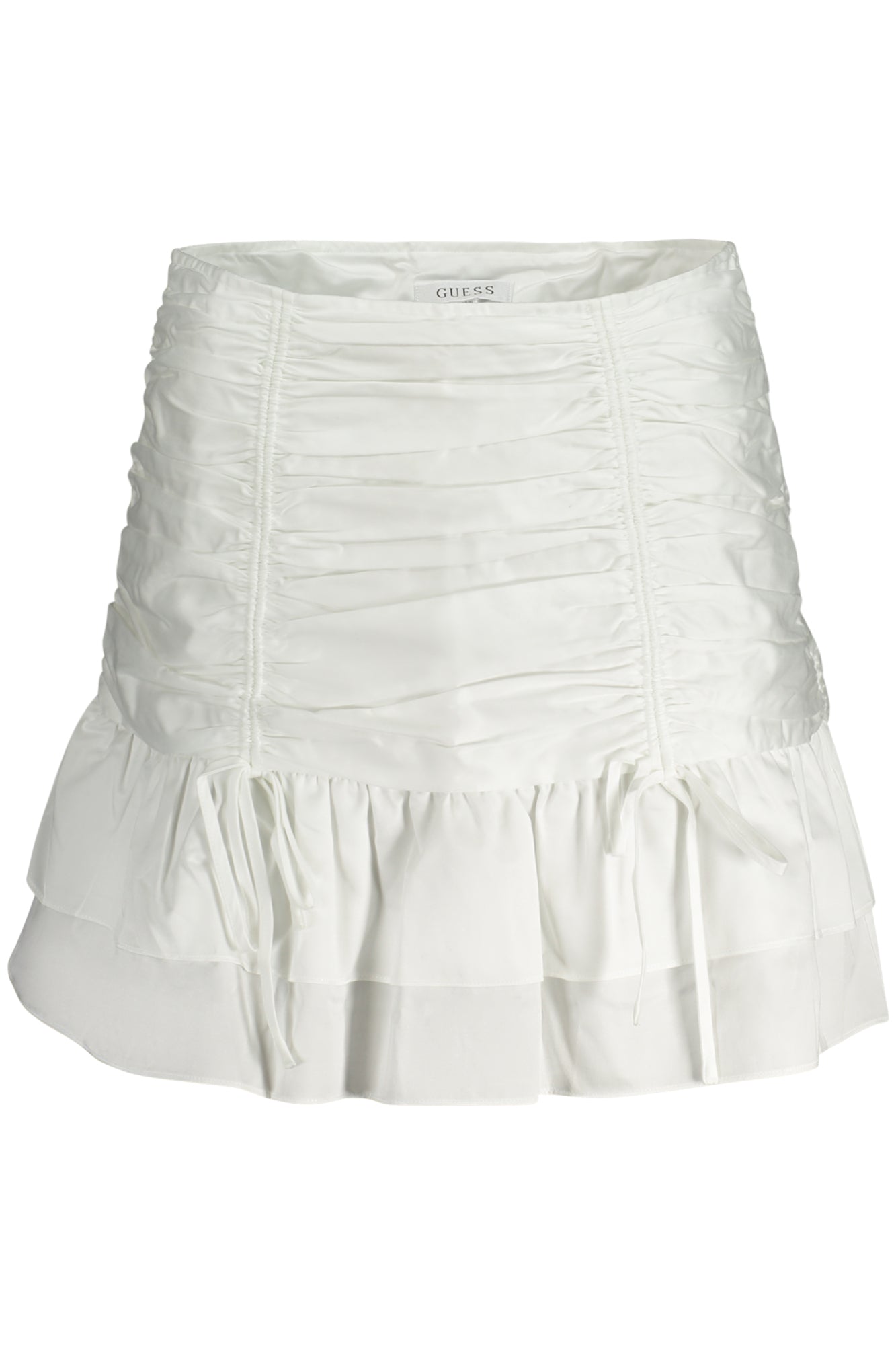 GUESS JEANS SHORT SKIRT WOMEN WHITE