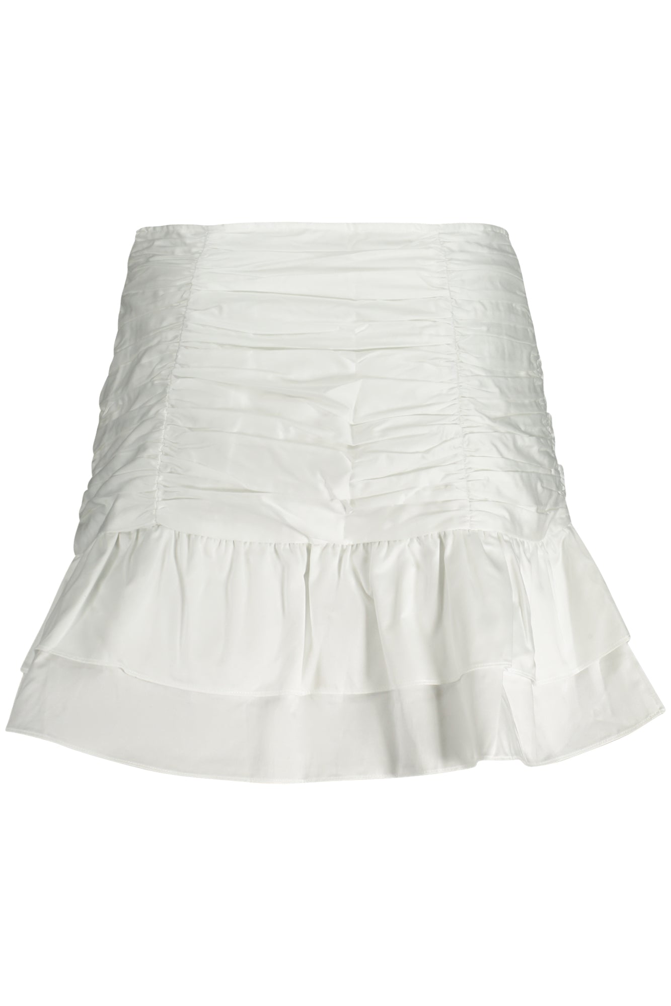 GUESS JEANS SHORT SKIRT WOMEN WHITE