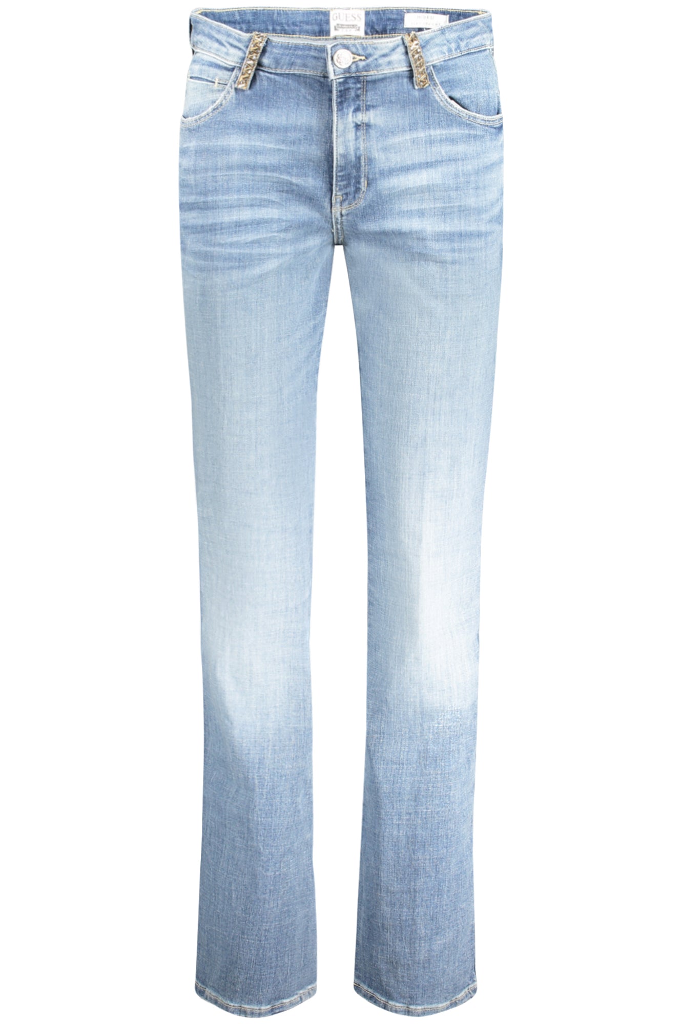 GUESS JEANS WOMENS DENIM JEANS BLUE
