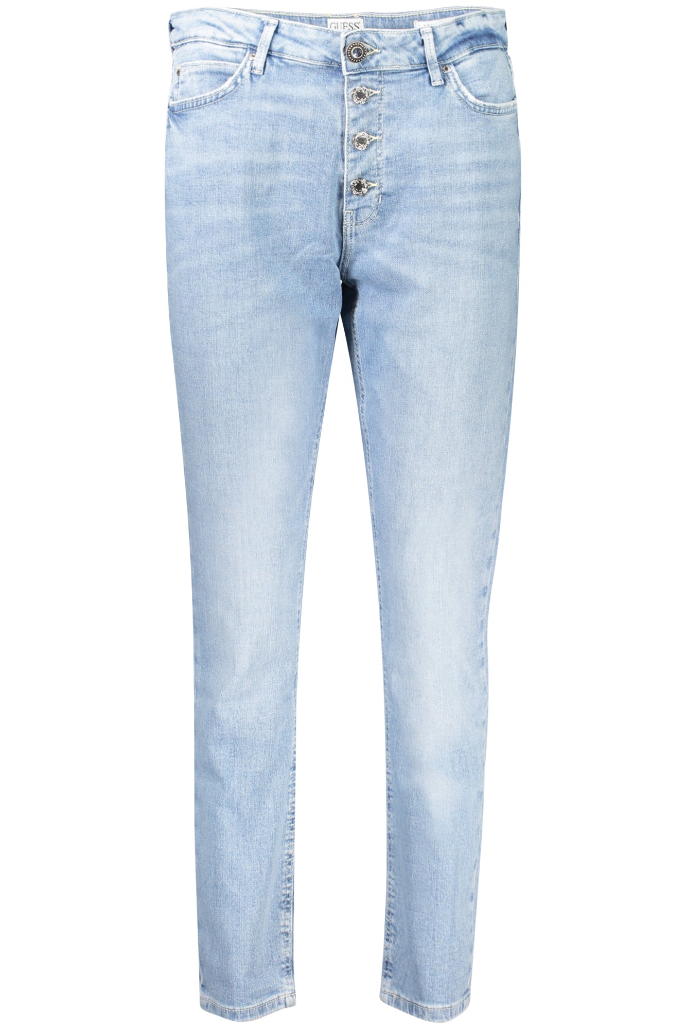 GUESS JEANS WOMENS DENIM JEANS BLUE
