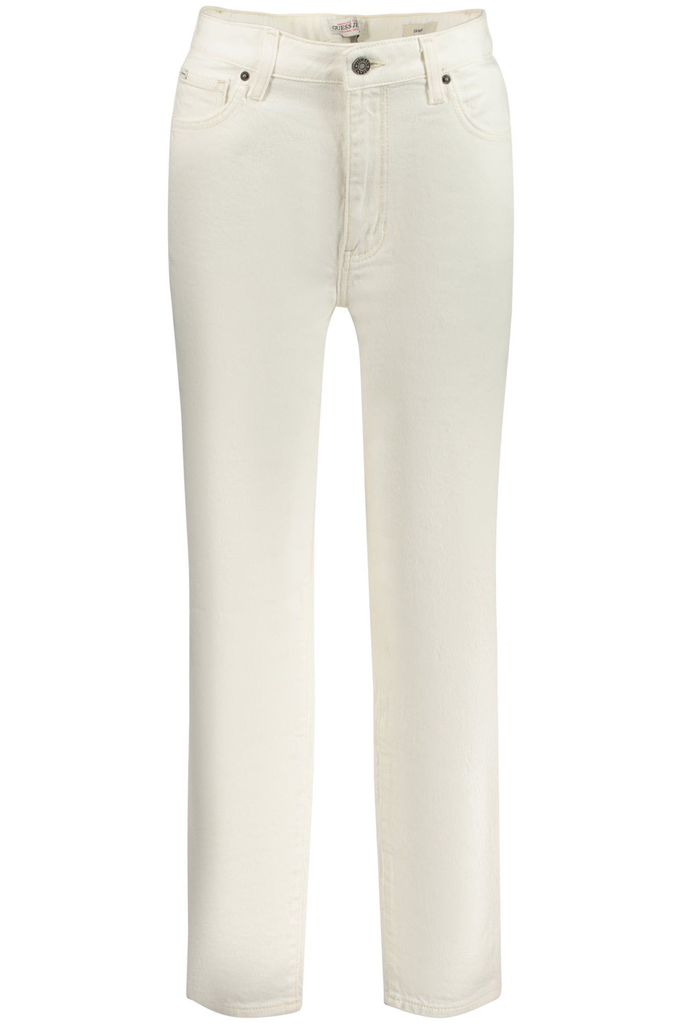 GUESS JEANS WOMENS WHITE DENIM JEANS