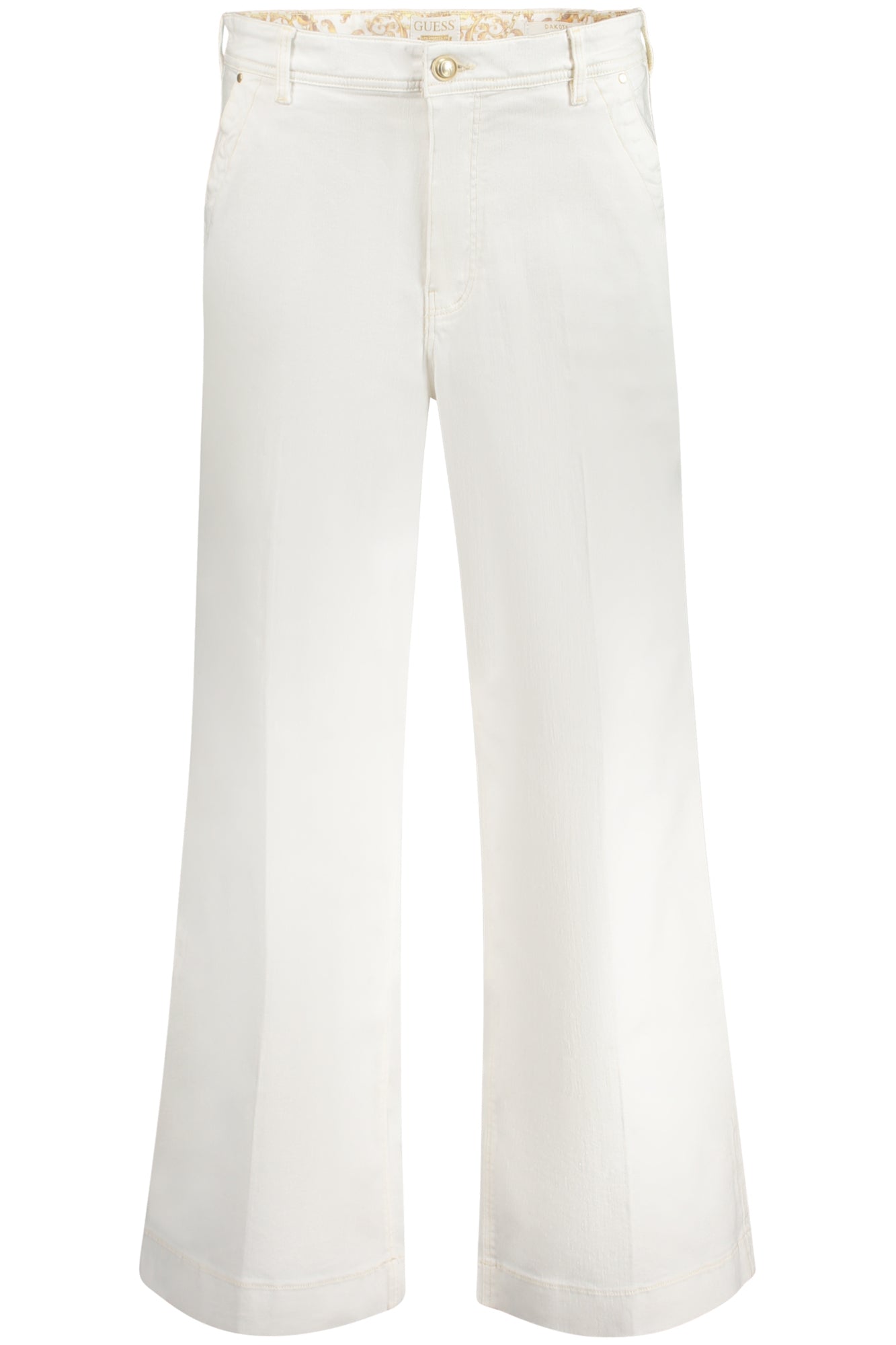 GUESS JEANS WOMENS WHITE DENIM JEANS