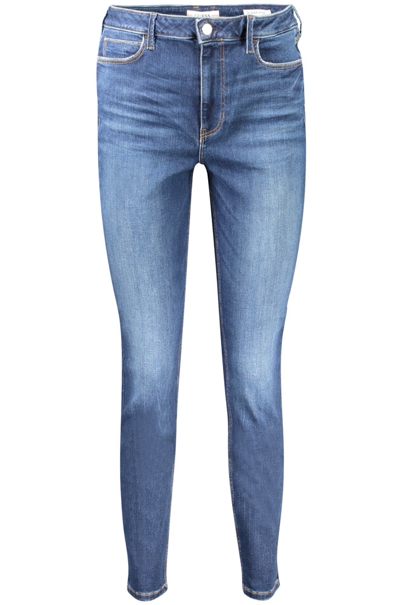 GUESS JEANS WOMENS DENIM JEANS BLUE