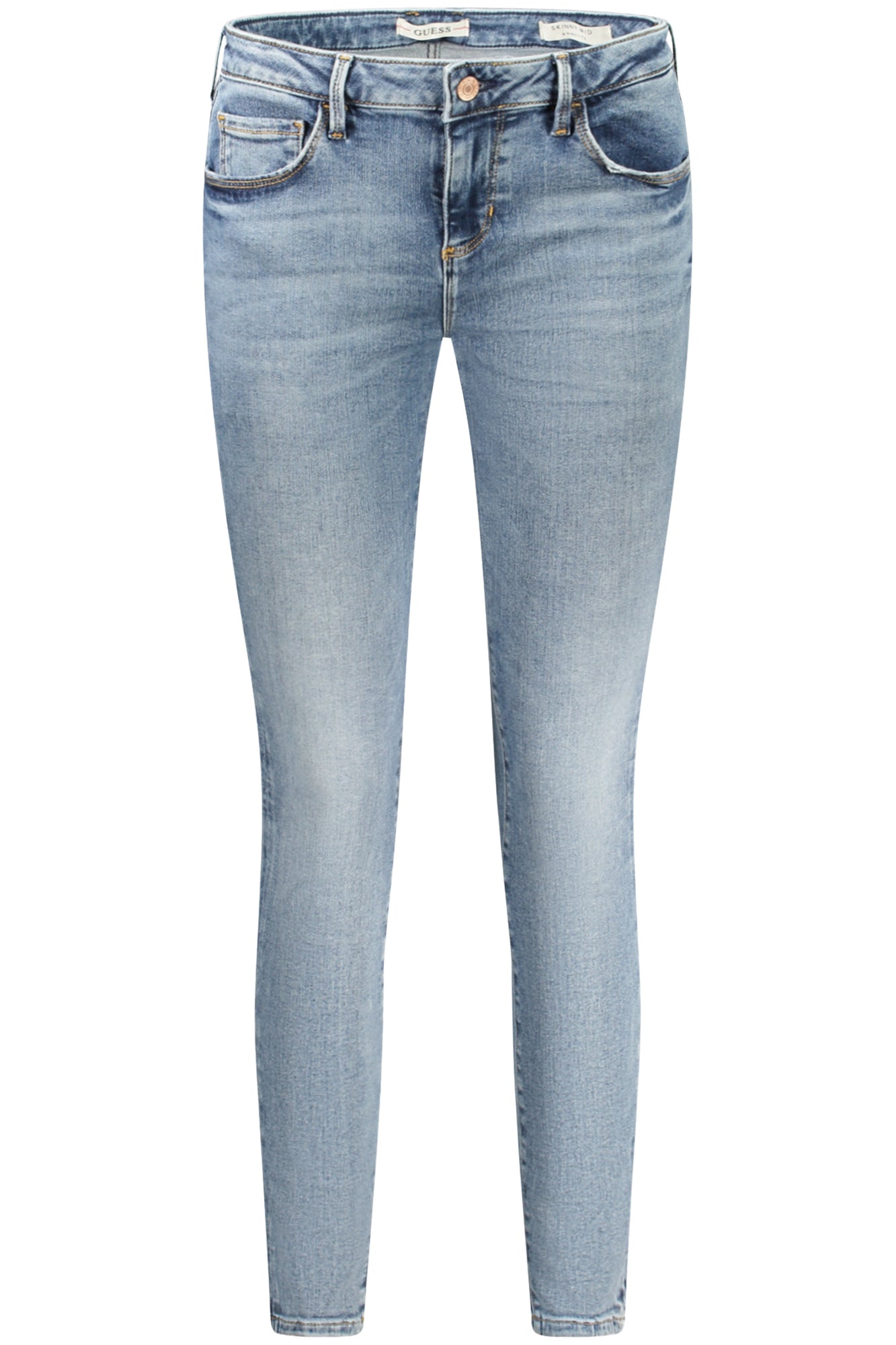 GUESS JEANS WOMENS DENIM JEANS BLUE