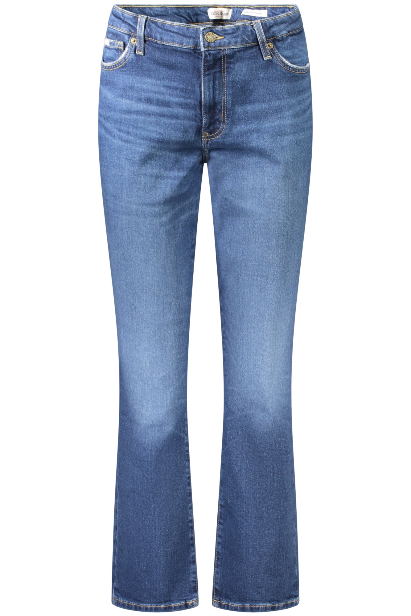 GUESS JEANS WOMENS DENIM JEANS BLUE