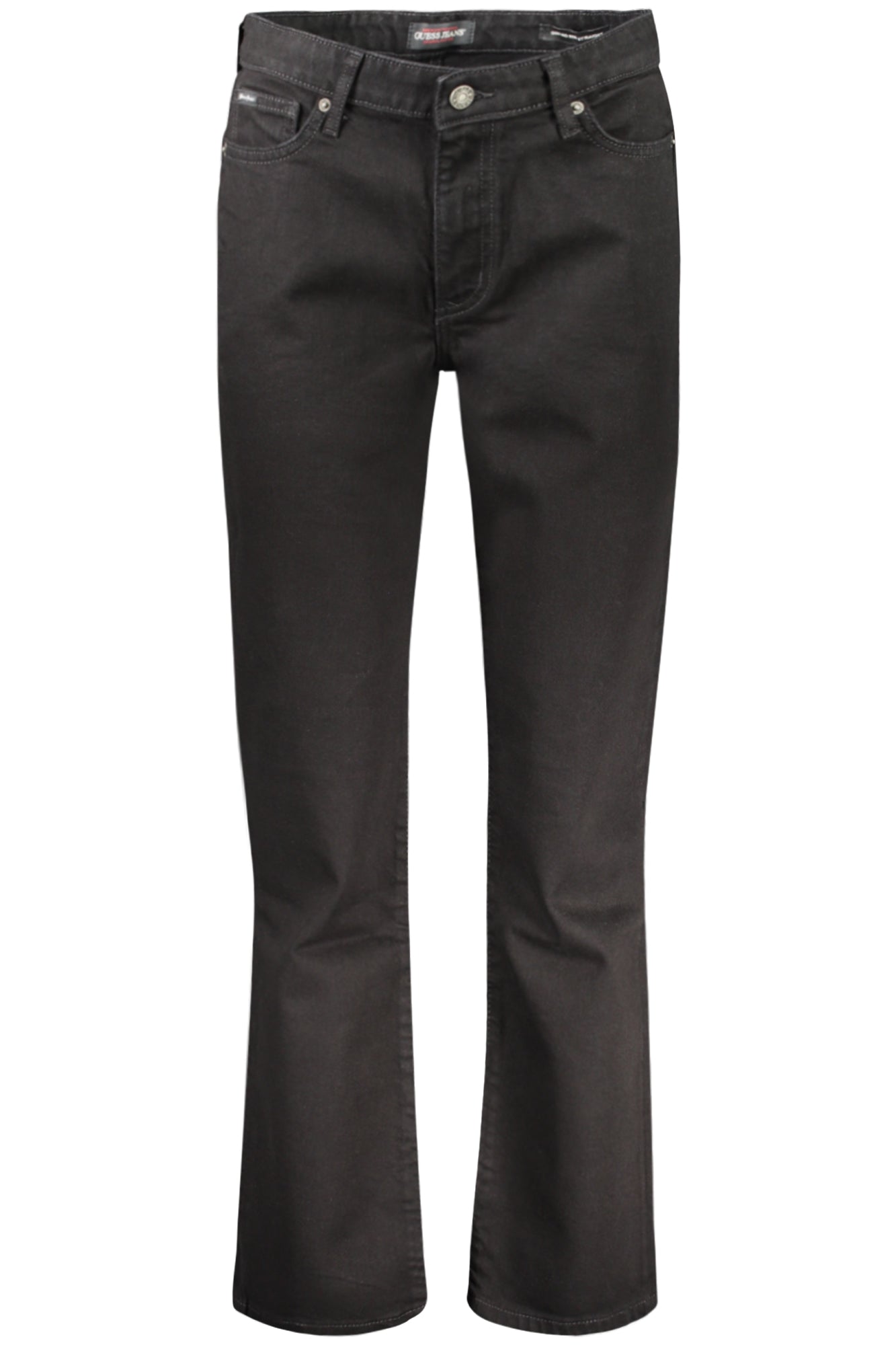 GUESS JEANS WOMENS BLACK DENIM JEANS