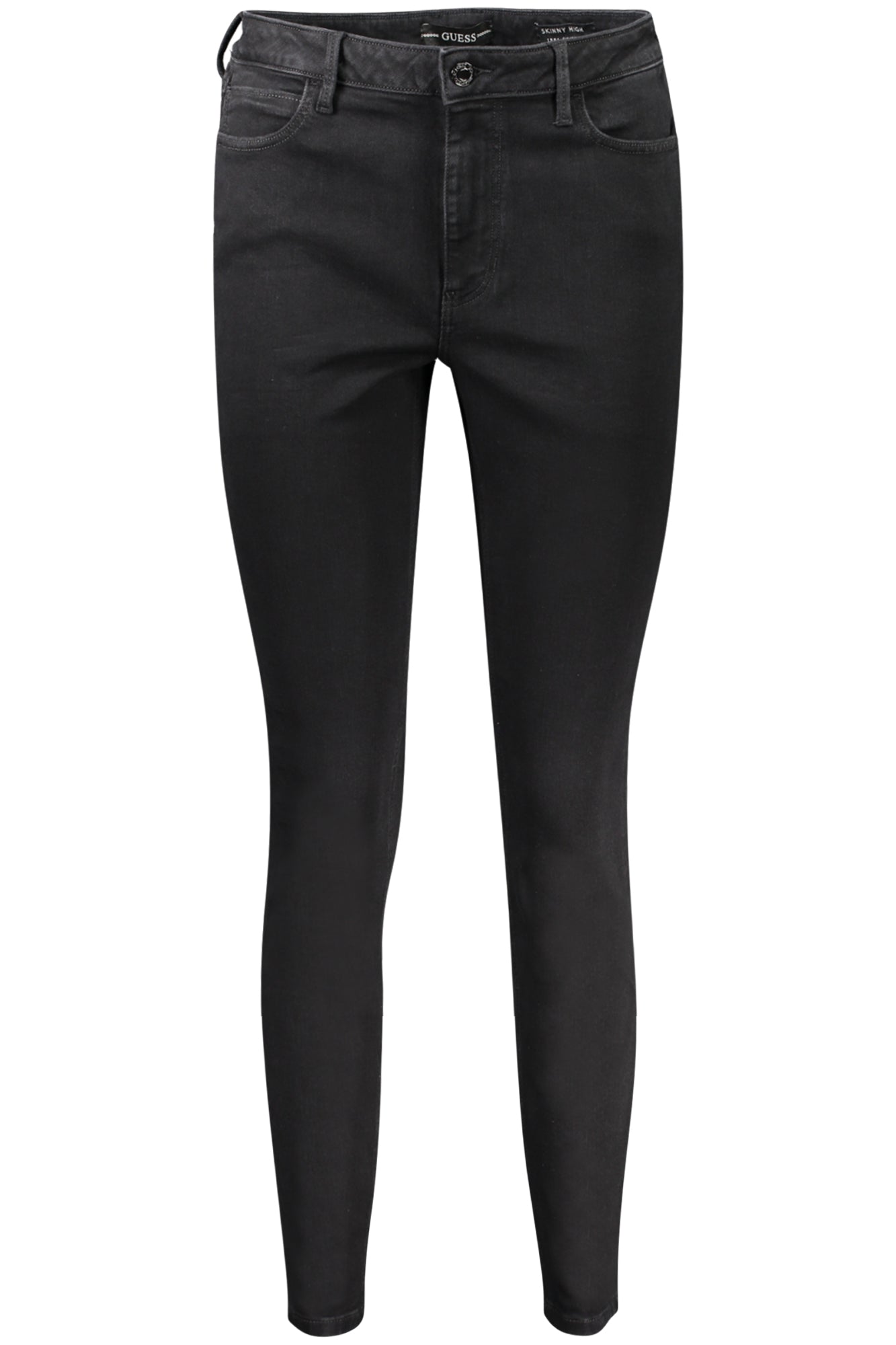 GUESS JEANS WOMENS BLACK DENIM JEANS